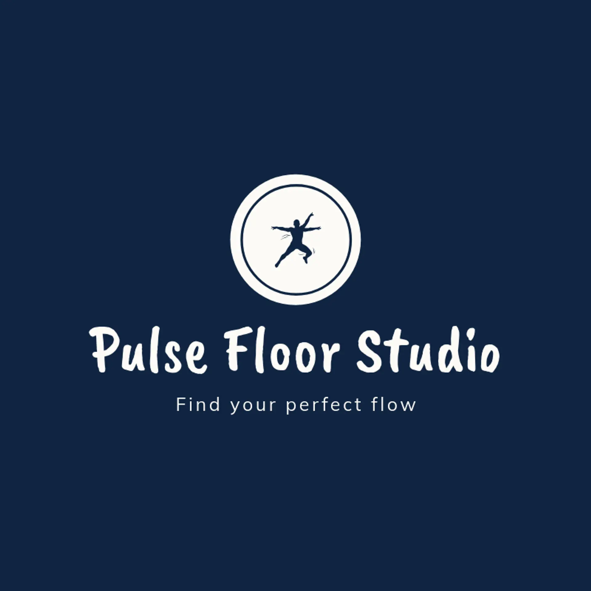 Pulse Floor Studio logo for gymnastics
