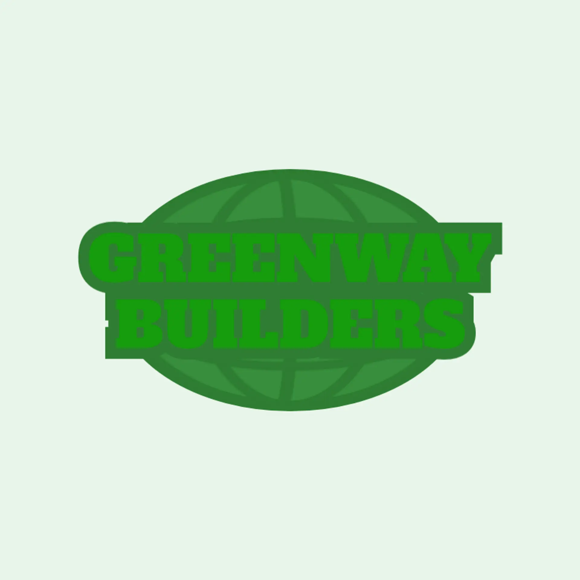 GreenWay Builders logo for construction and landscaping