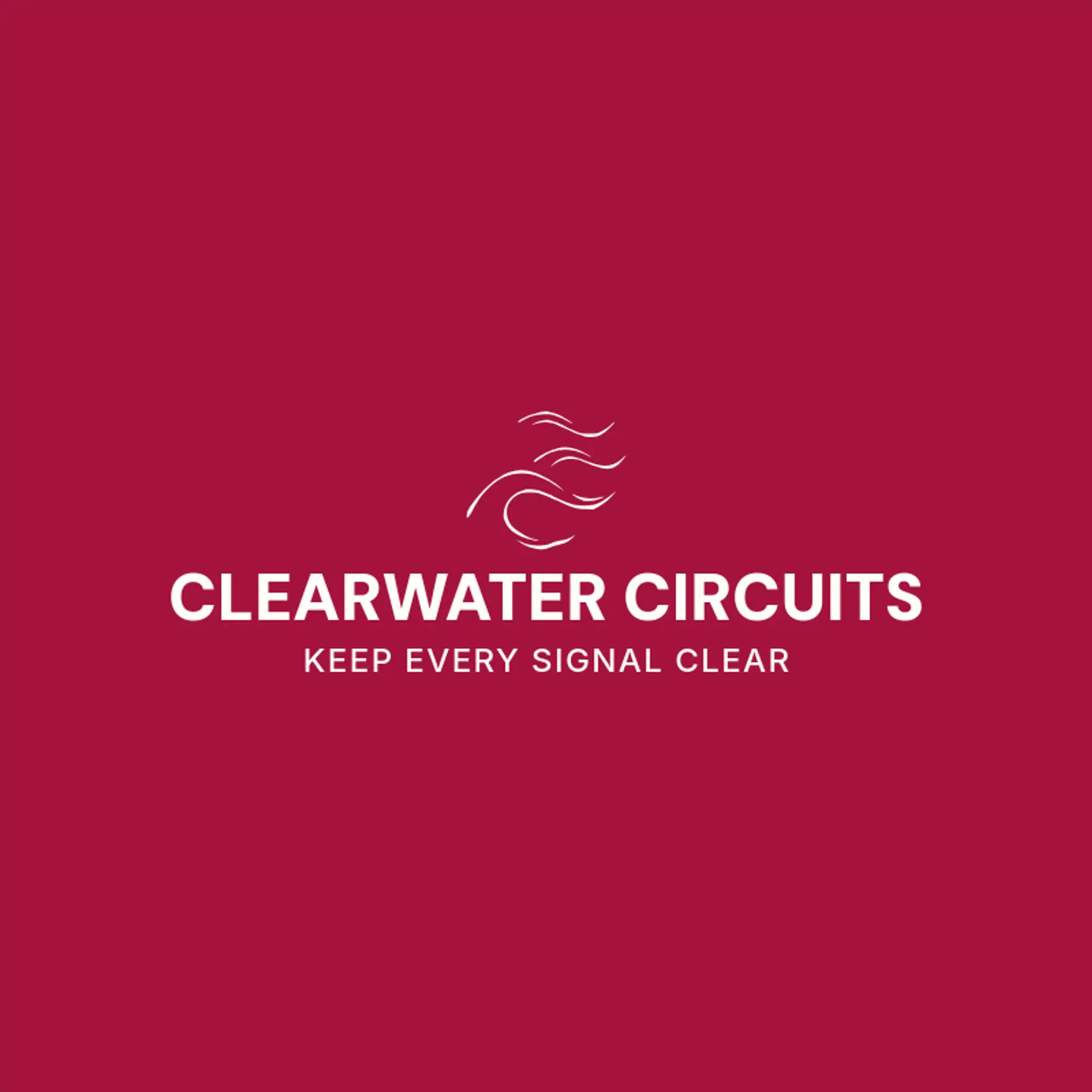 Clearwater Circuits logo for current