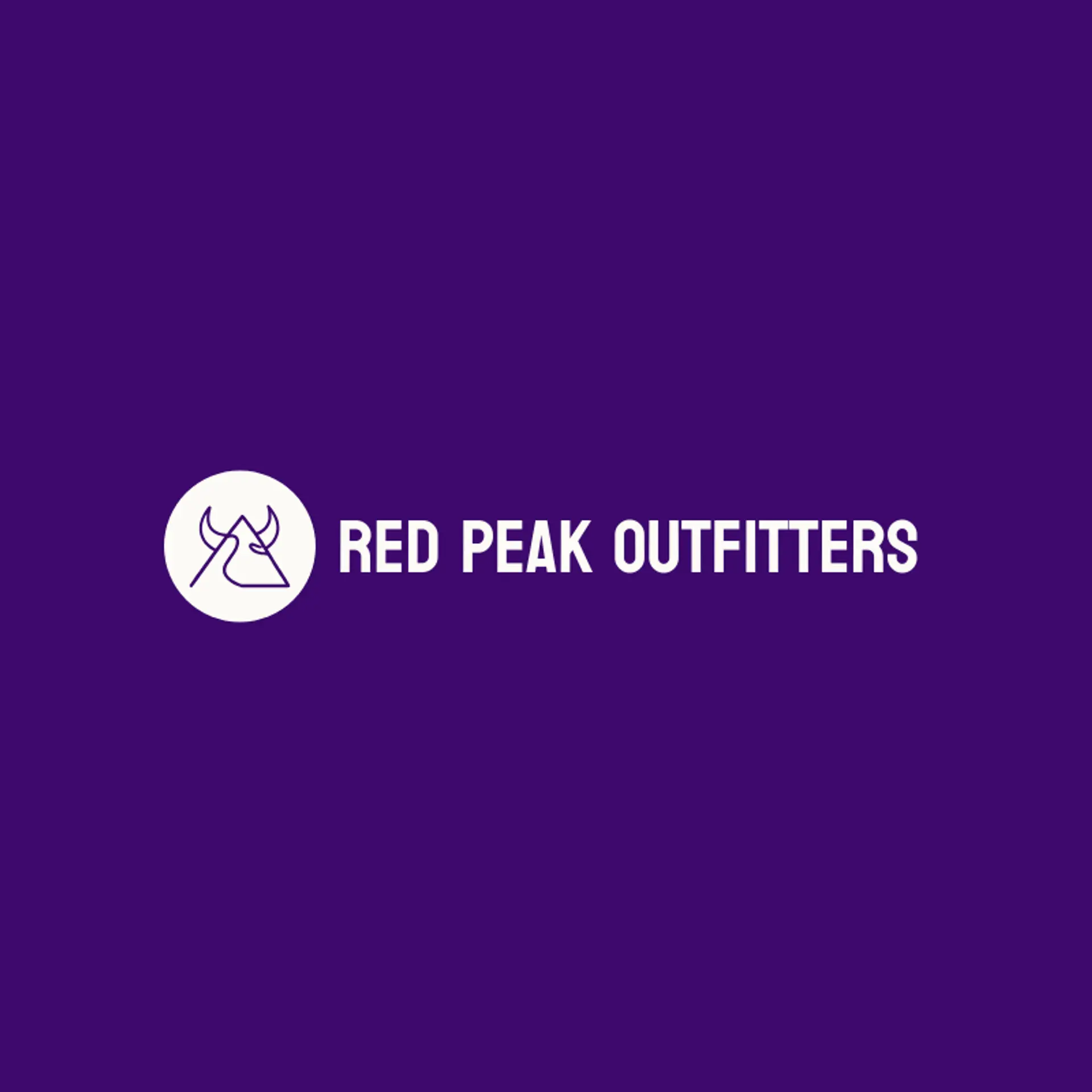Red Peak Outfitters logo for devil