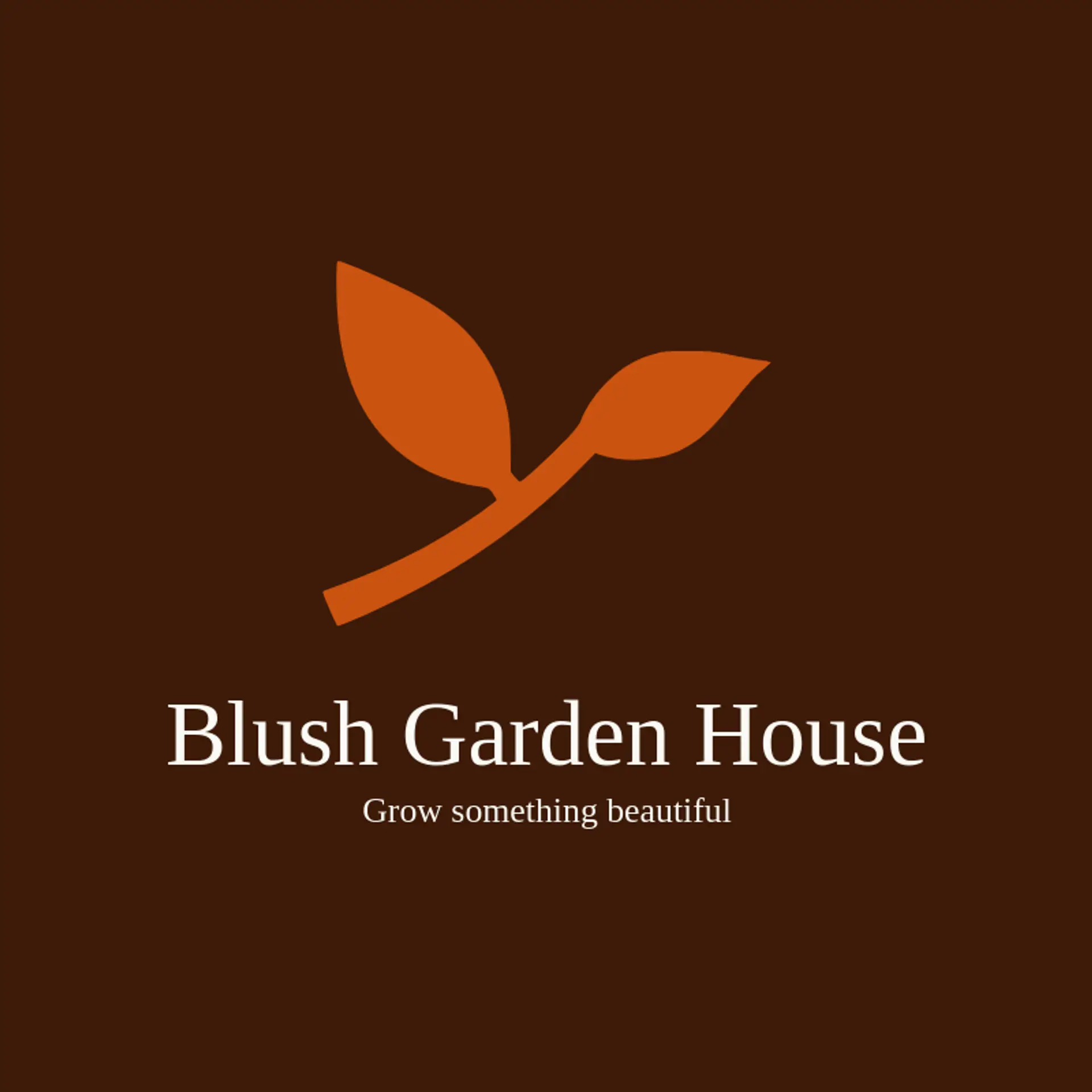Blush Garden House logo for sakura