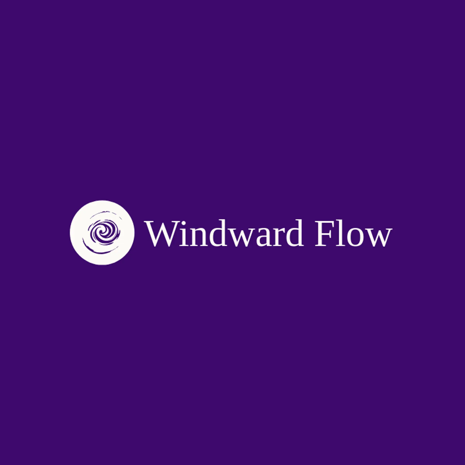 Windward Flow logo for vortex