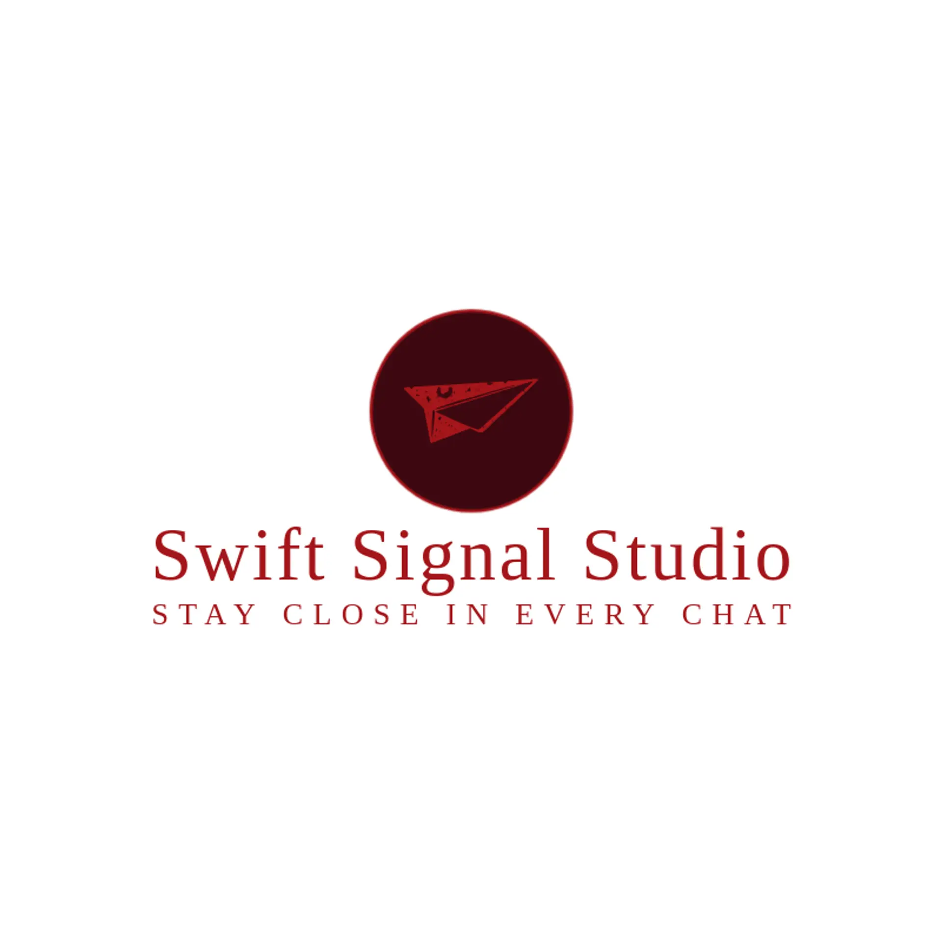 Swift Signal Studio logo for messenger