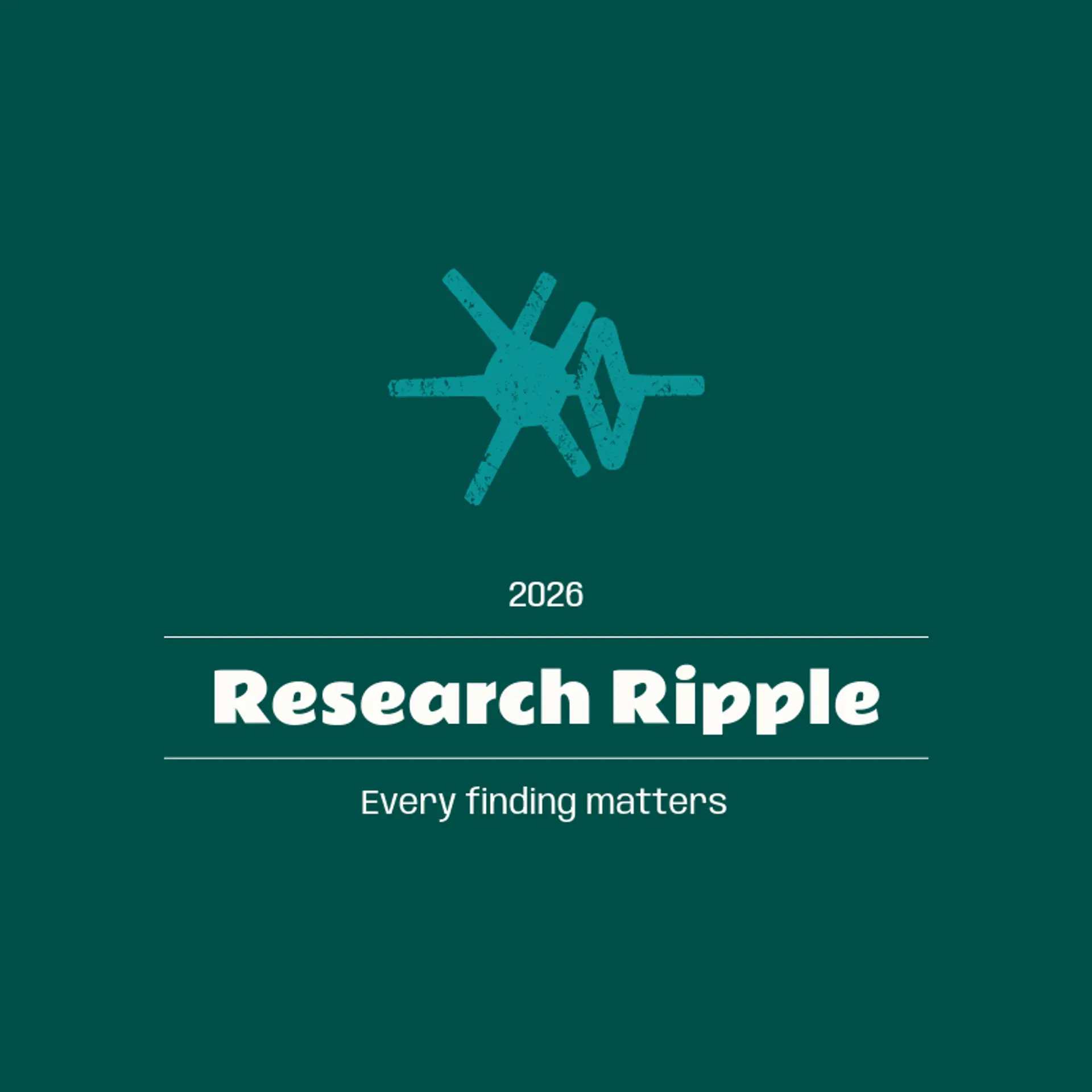 Research Ripple logo for biology