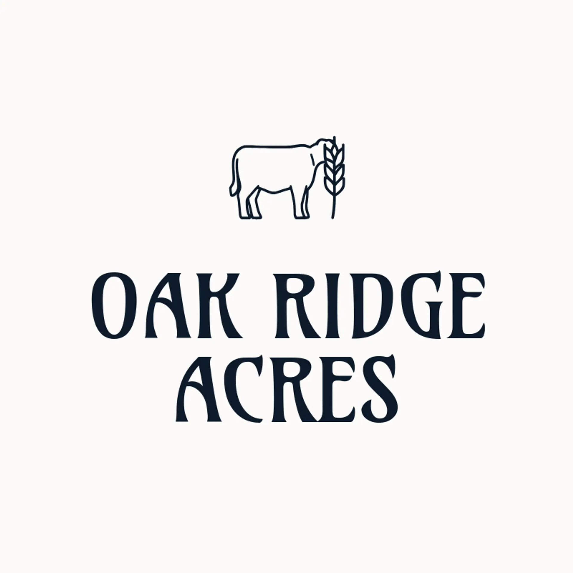 Oak Ridge Acres logo for farm