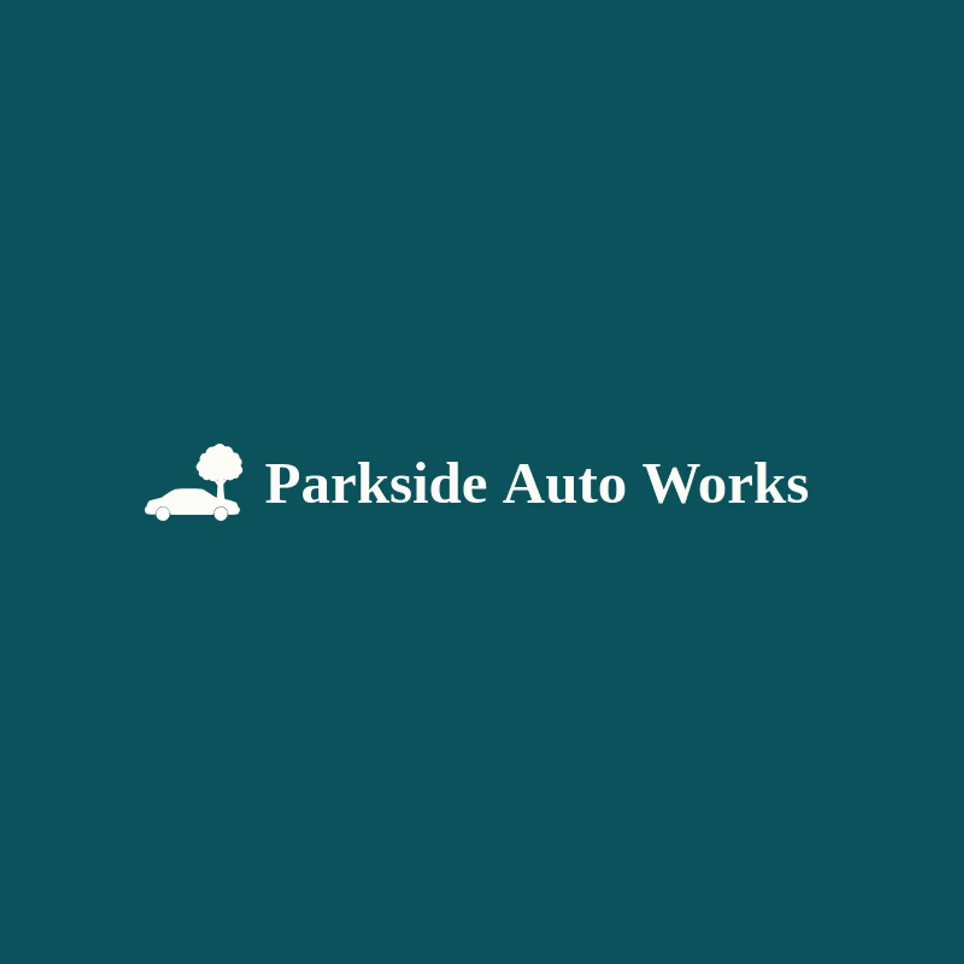 Parkside Auto Works logo for sedan