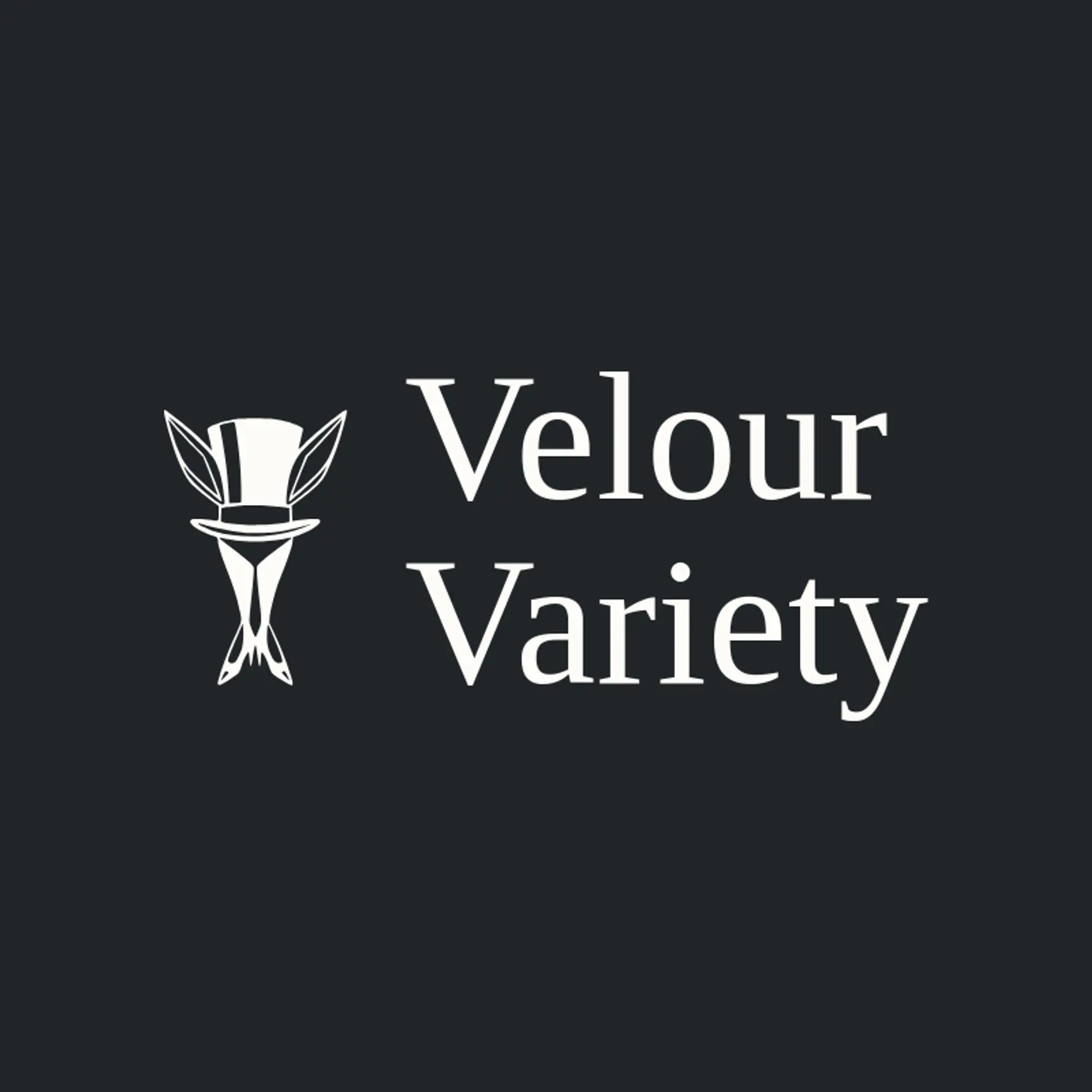 Velour Variety logo for cabaret