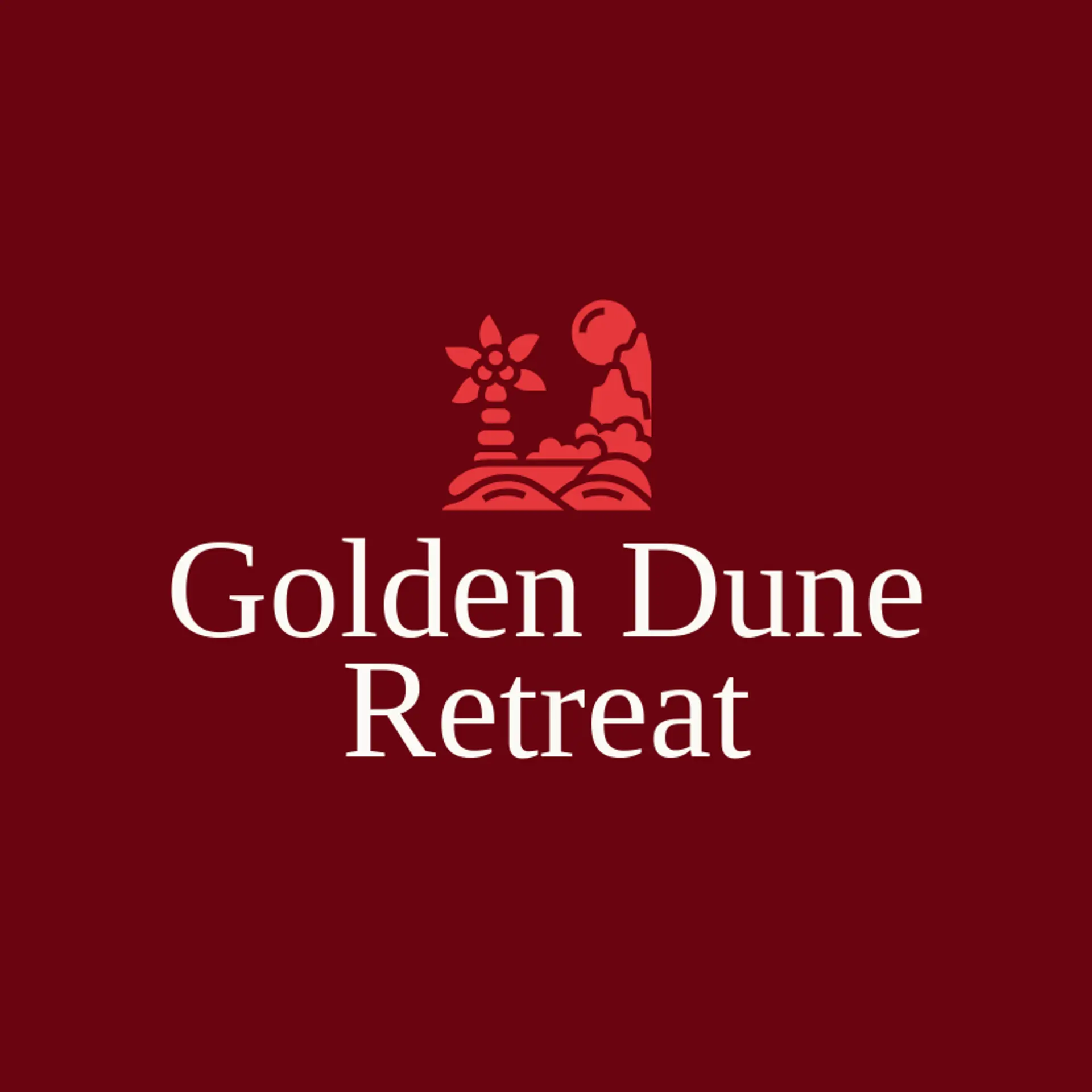 Golden Dune Retreat logo for oasis