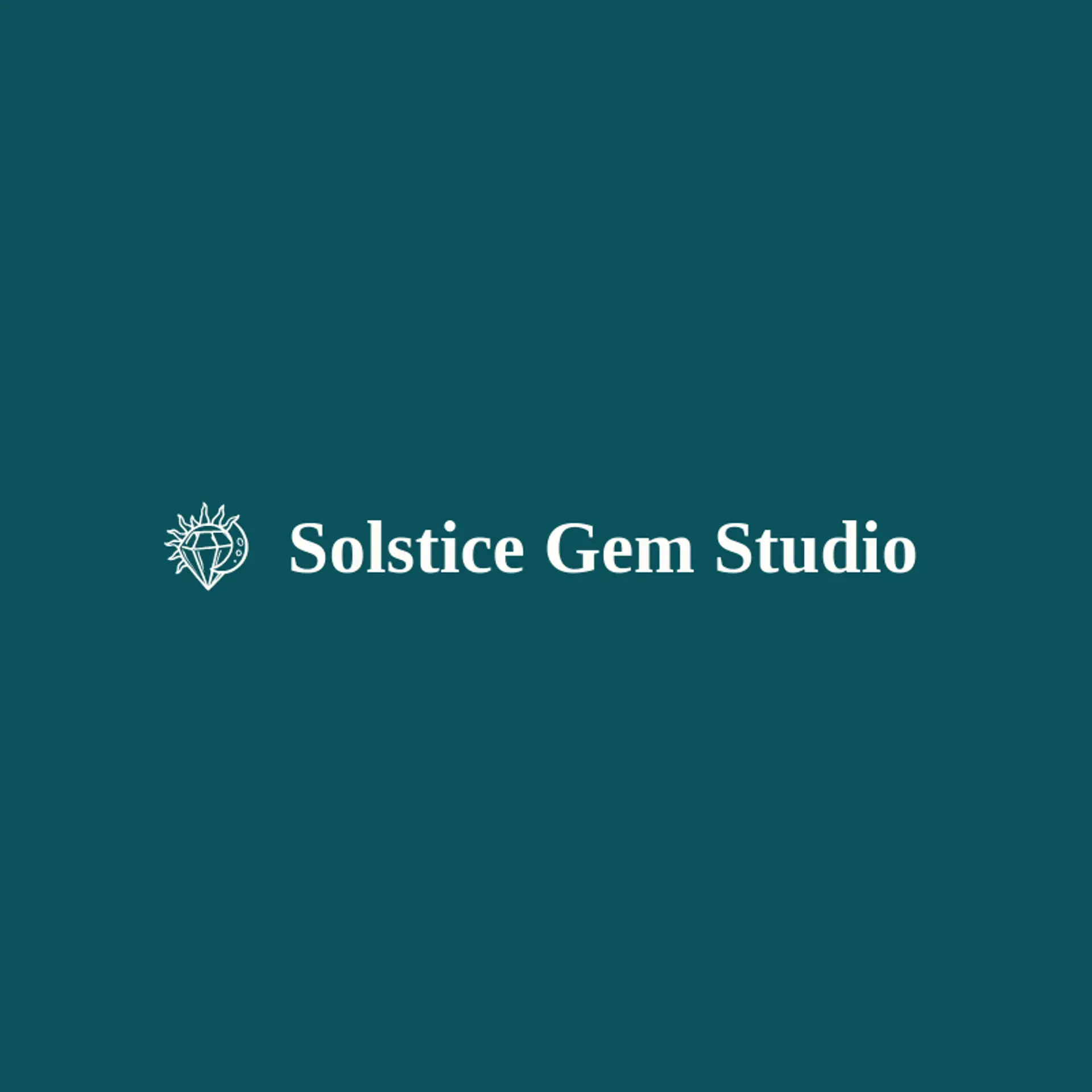 Solstice Gem Studio logo for jewel