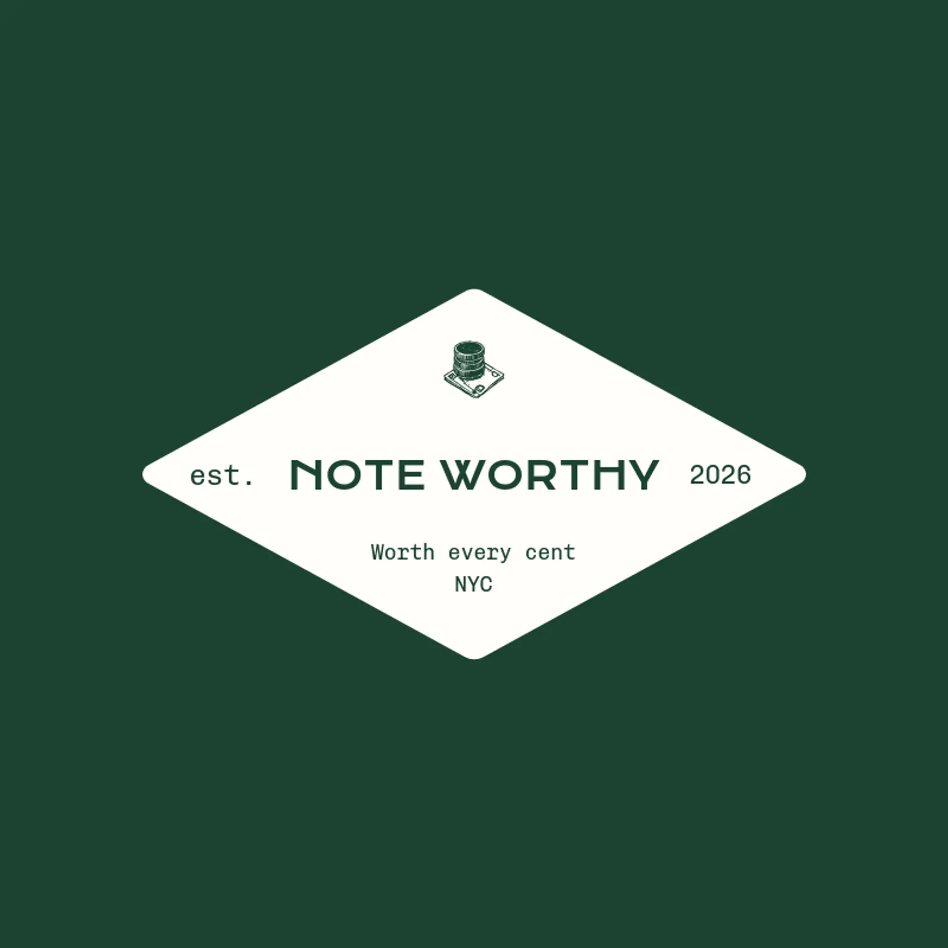 Note Worthy logo for bill