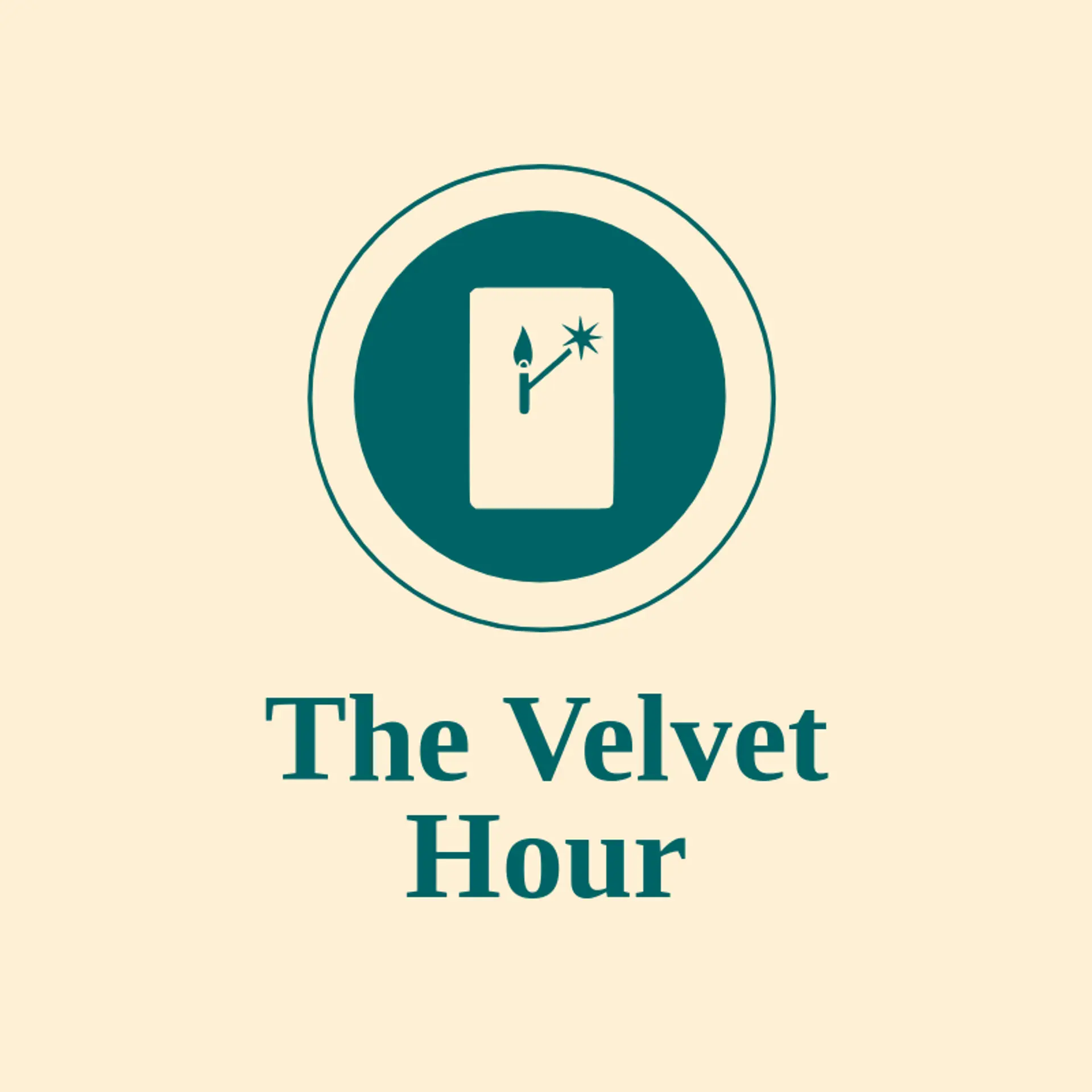 The Velvet Hour logo for speakeasy