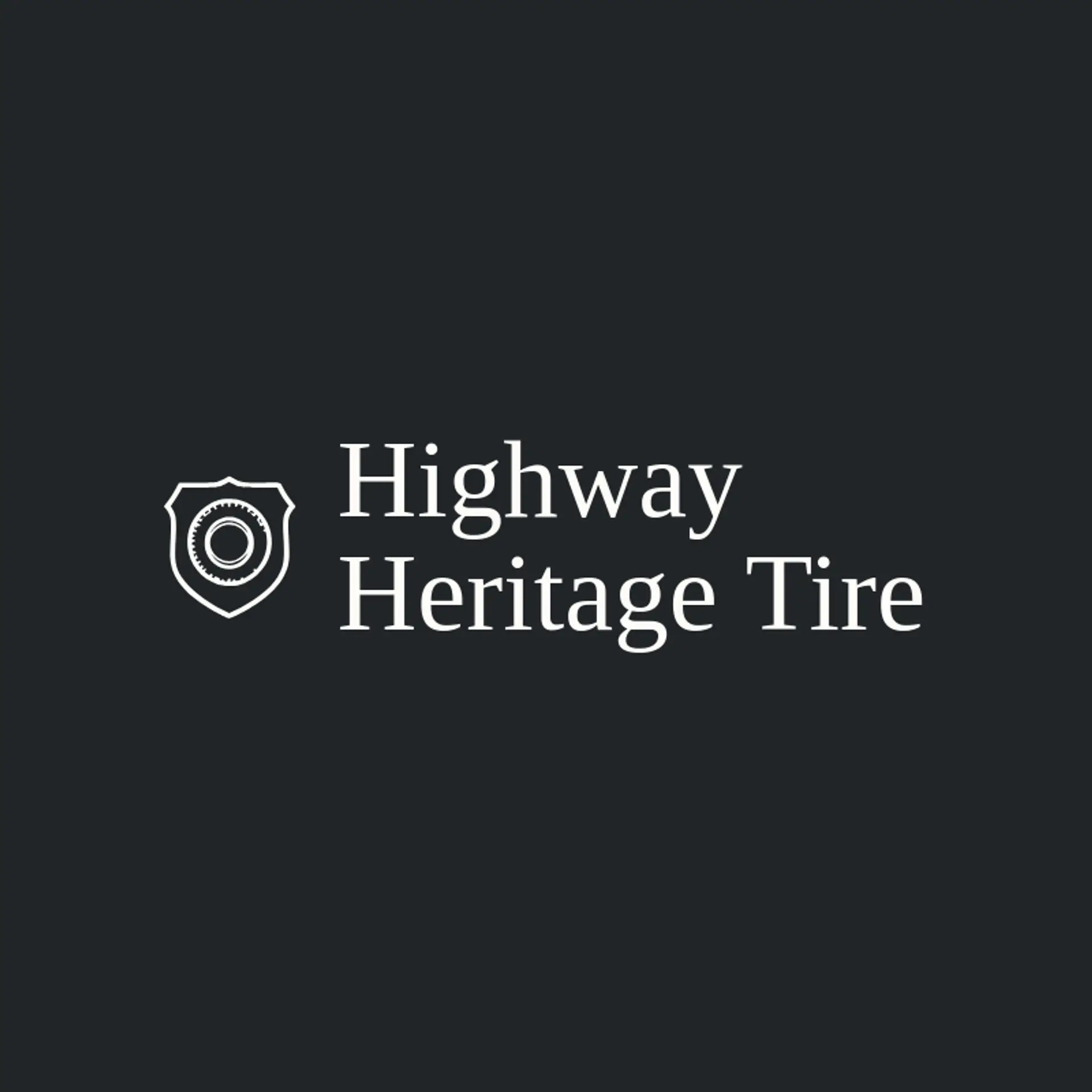 Highway Heritage Tire logo for tire shop