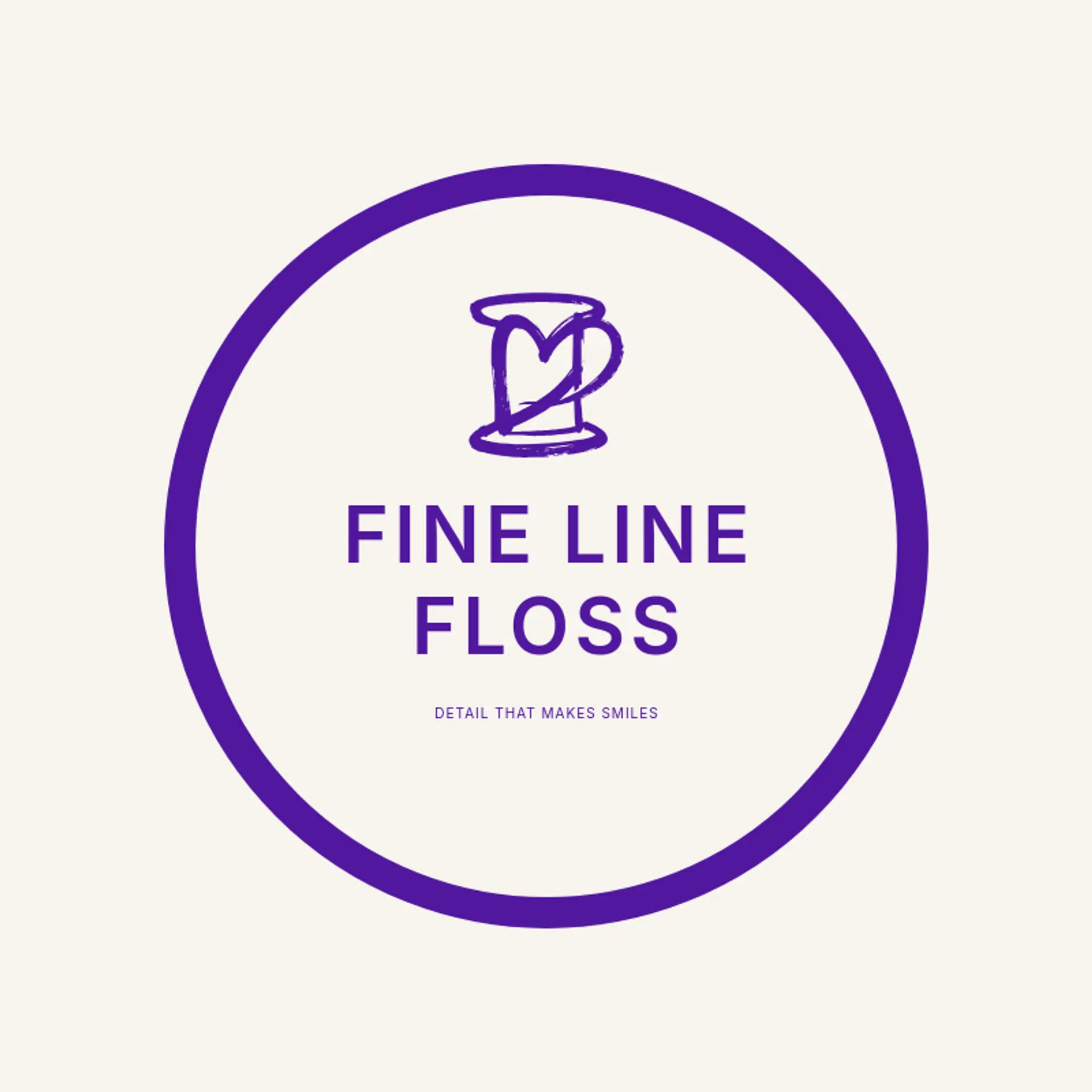 Fine Line Floss logo for dental