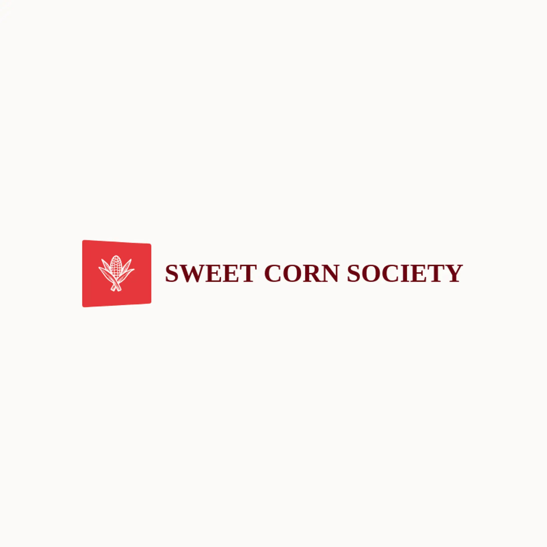 Sweet Corn Society logo for harvest