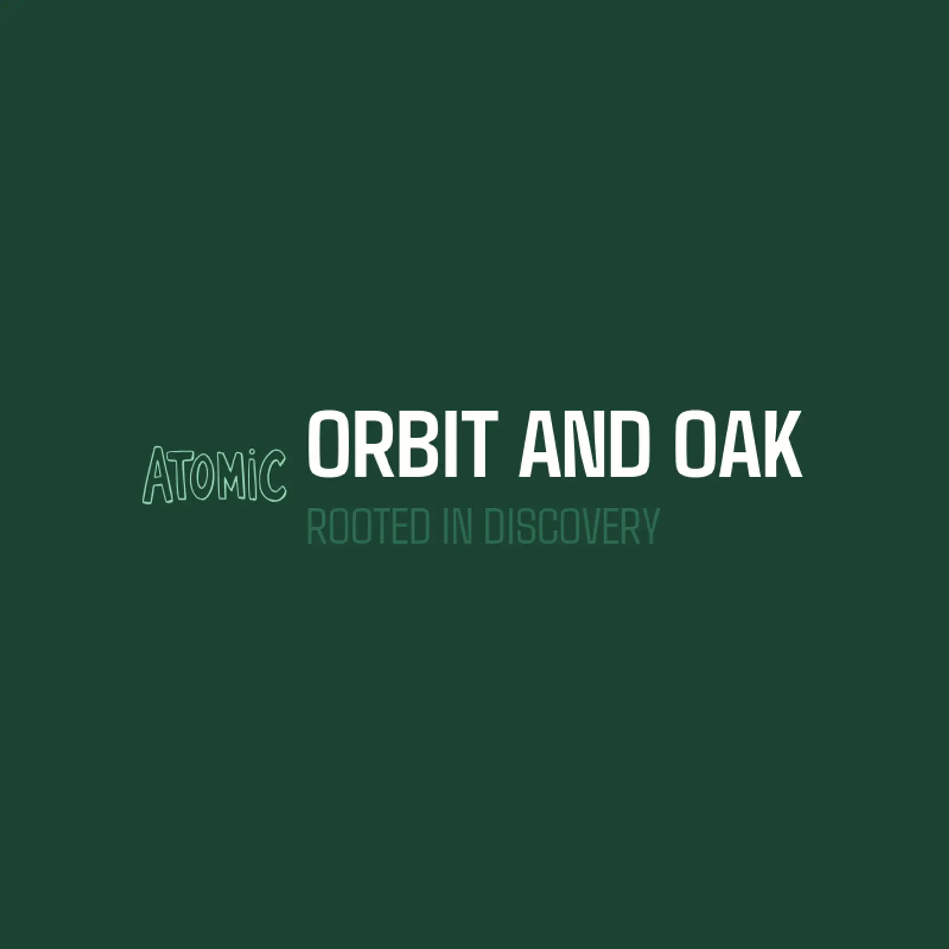 Orbit and Oak logo for atomic