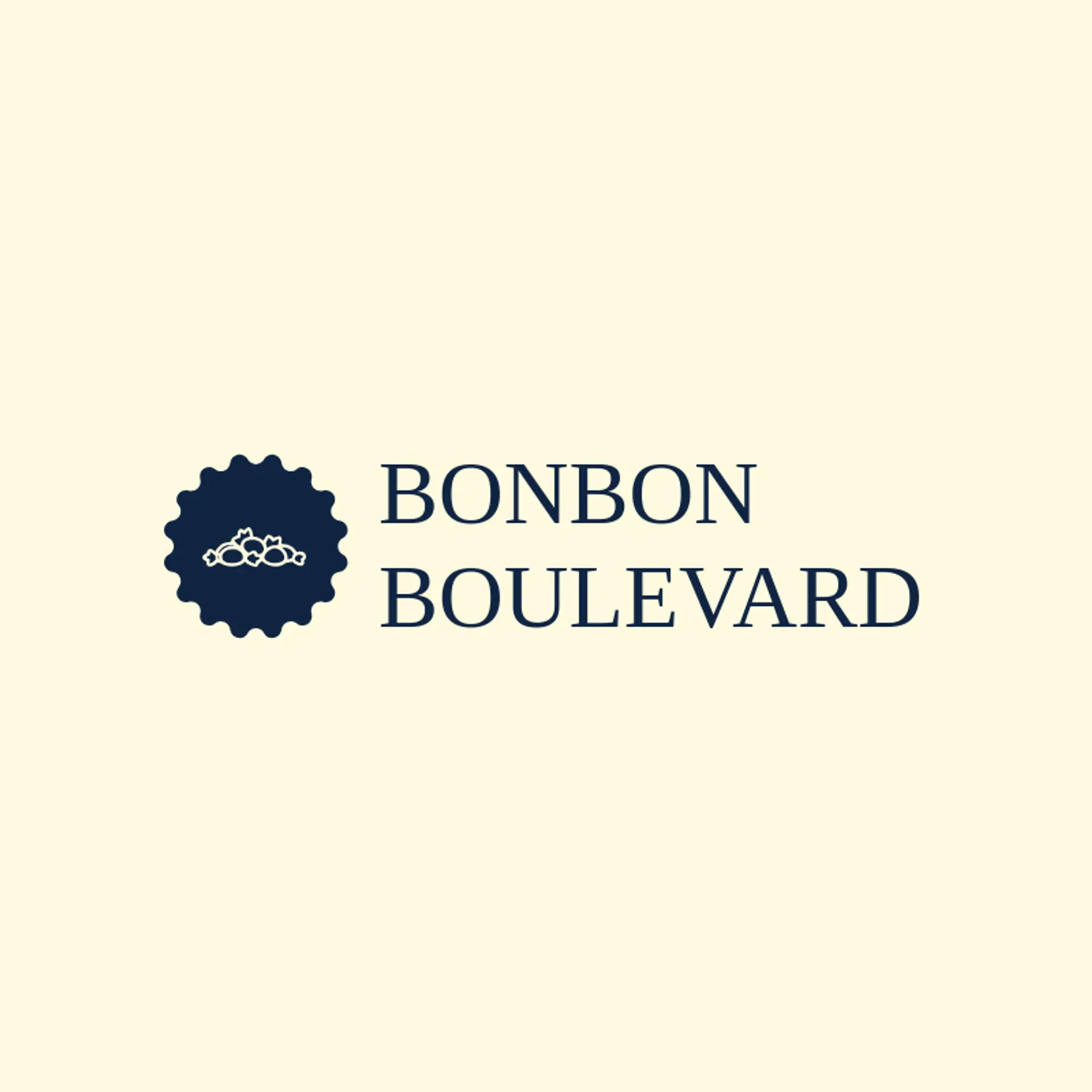Bonbon Boulevard logo for sweets