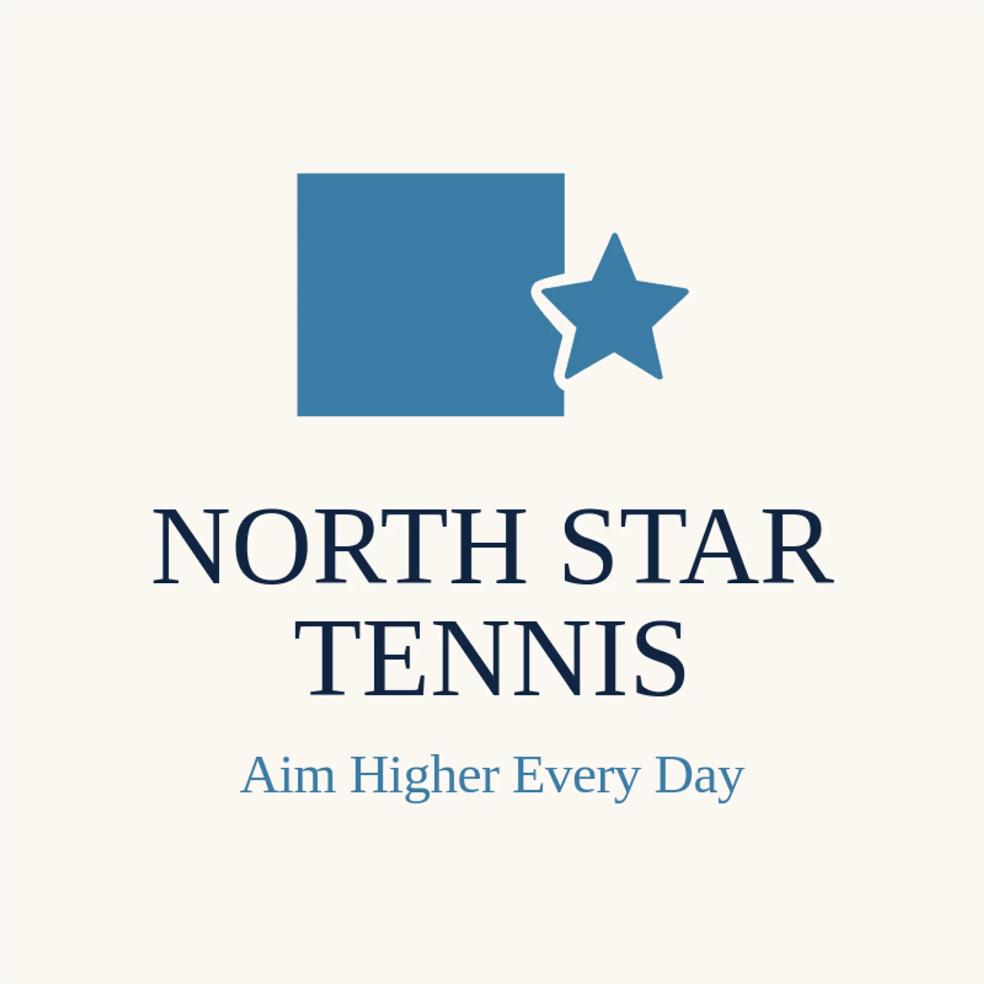 North Star Tennis logo for tennis