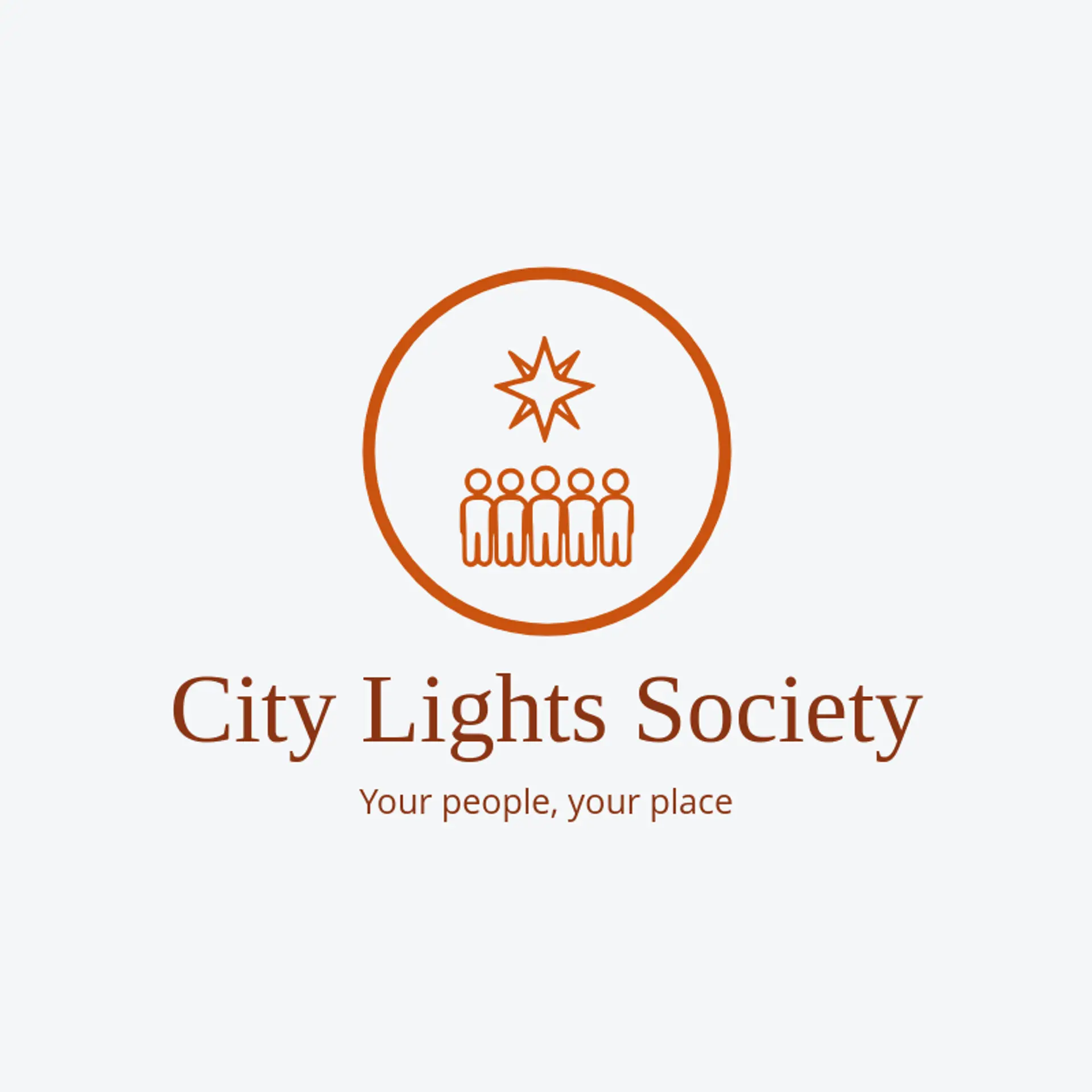City Lights Society logo for social club