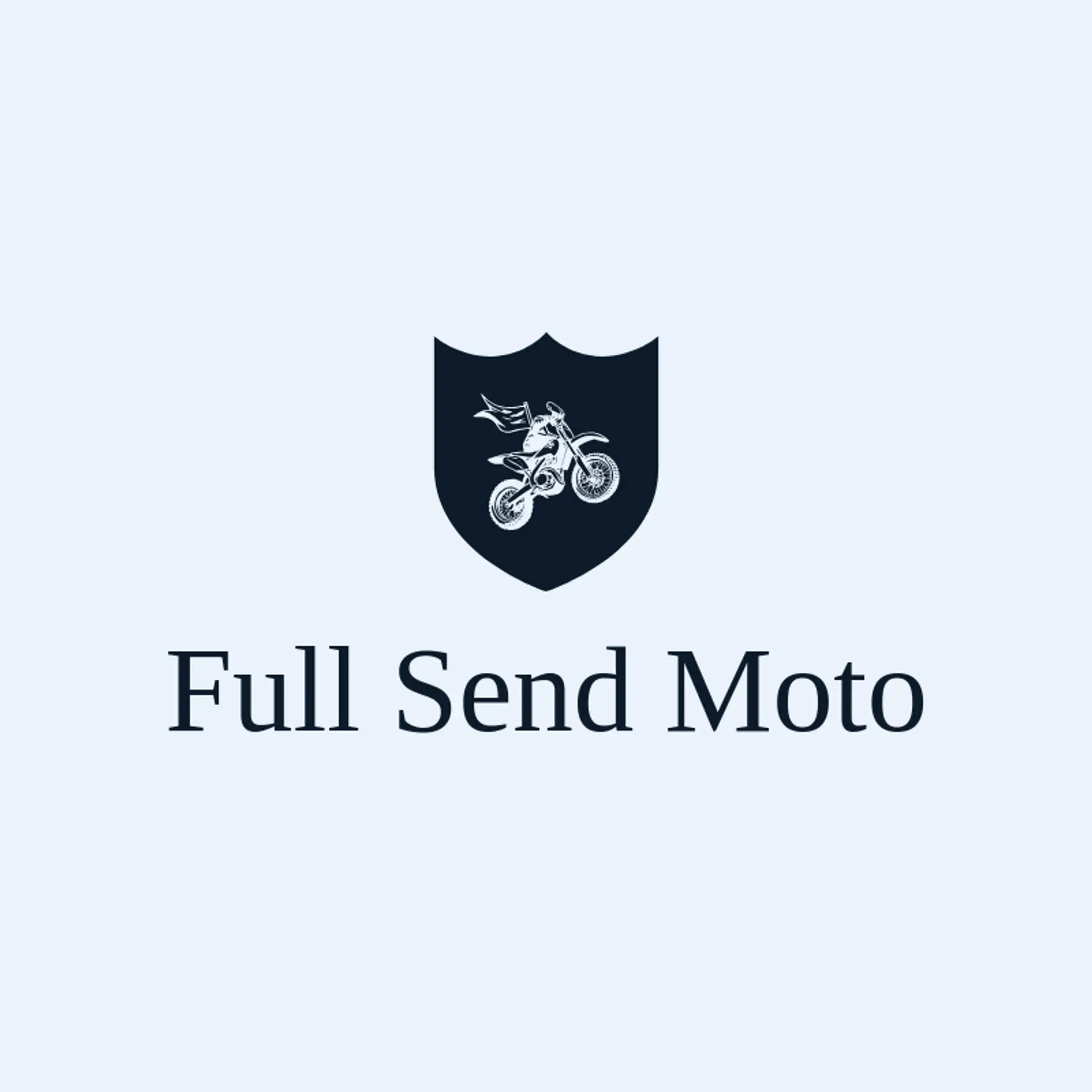 Full Send Moto logo for motocross