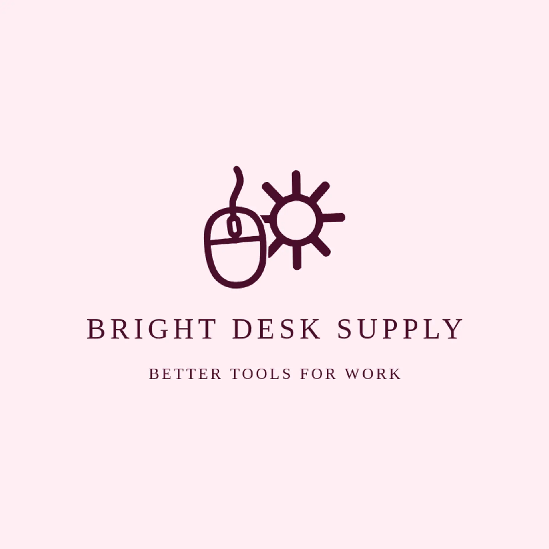 Bright Desk Supply logo for mouse
