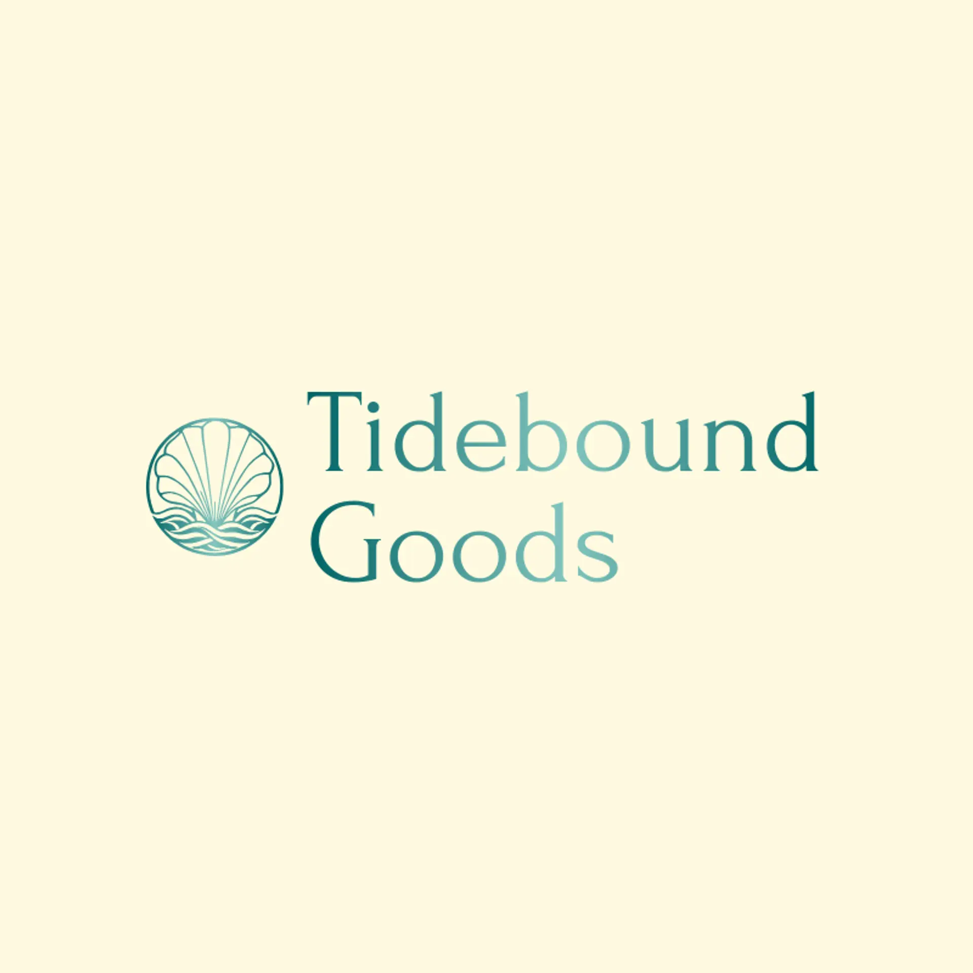 Tidebound Goods logo for waves