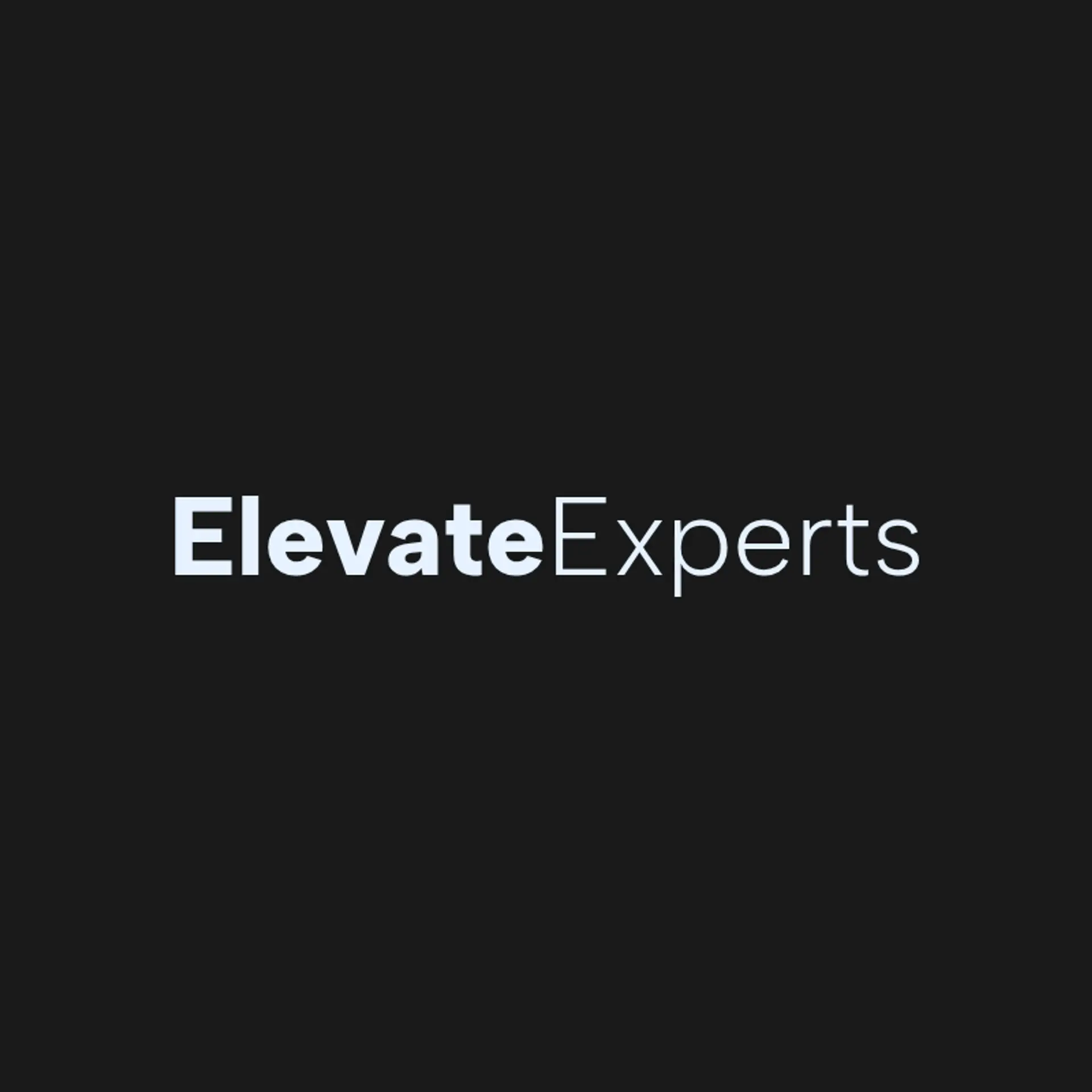 Elevate Experts logo for consulting