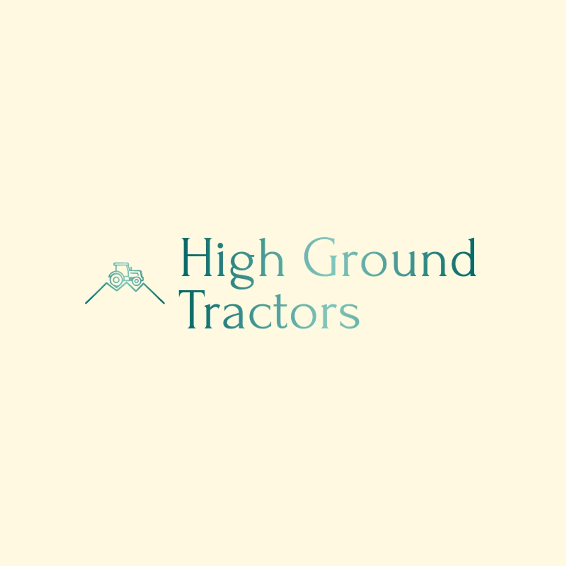 High Ground Tractors logo for tractor