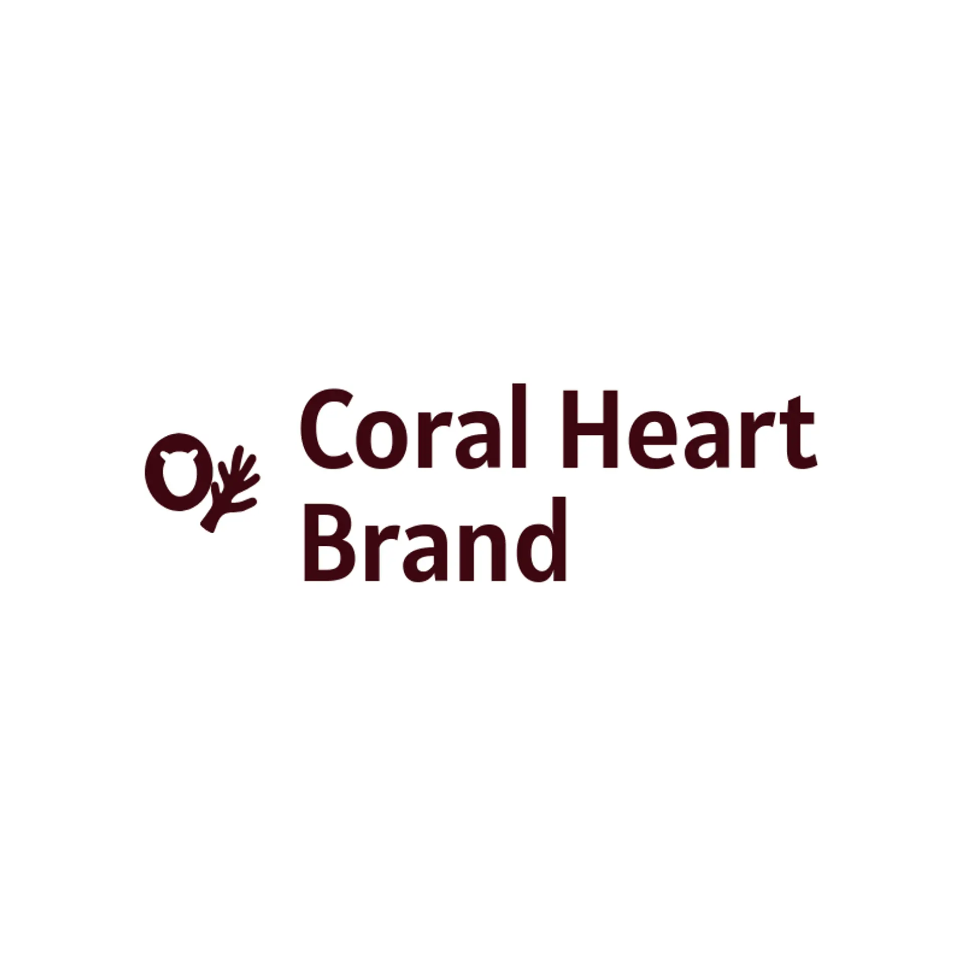 Coral Heart Brand logo for lion