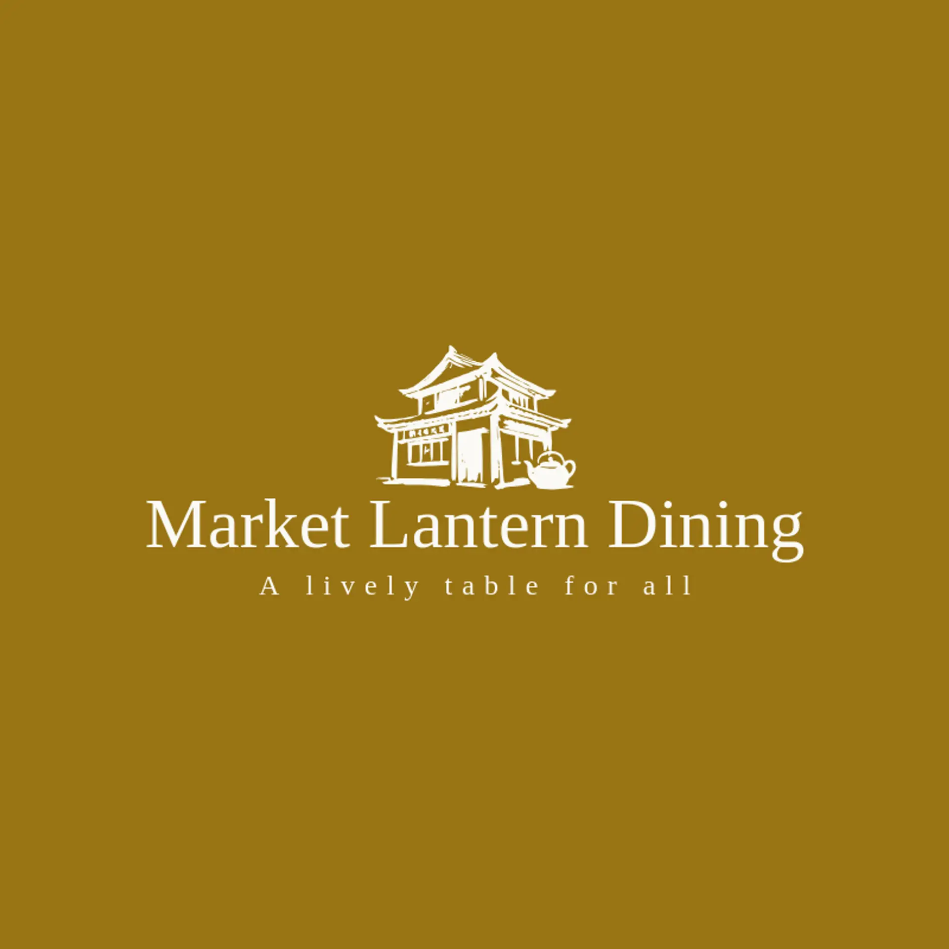 Market Lantern Dining logo for chinese restaurant