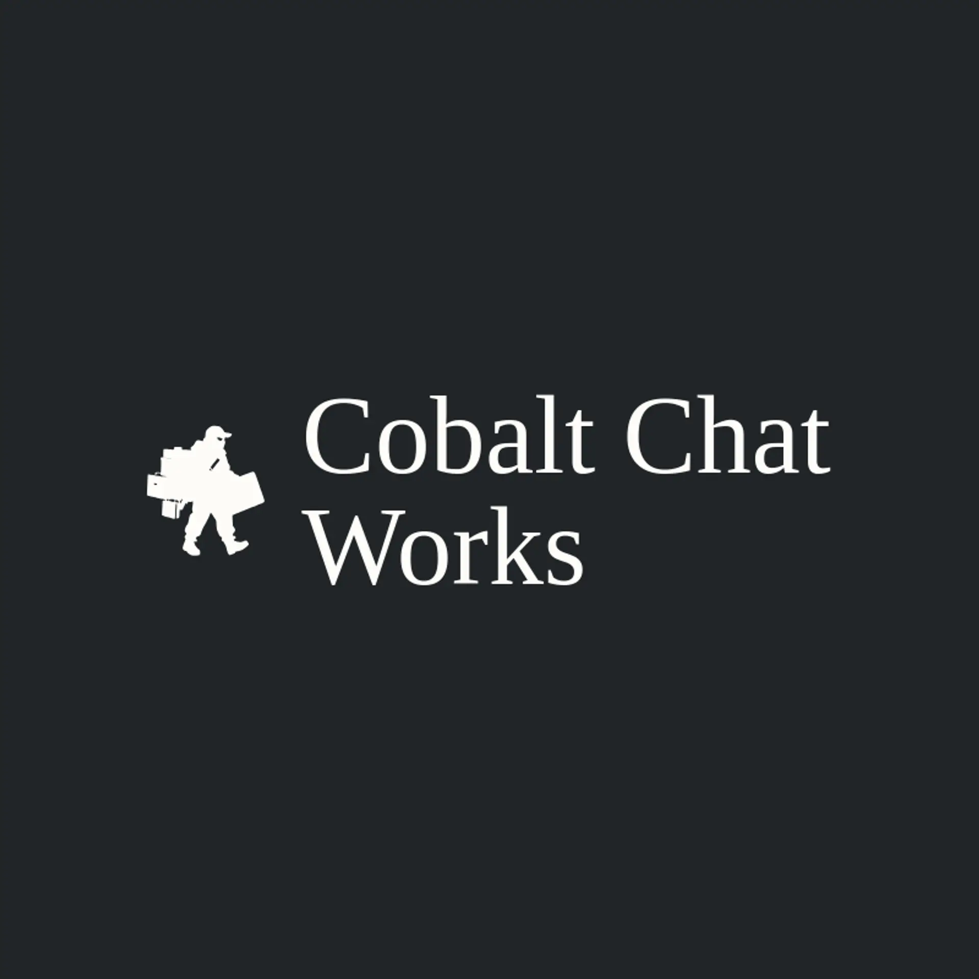 Cobalt Chat Works logo for messenger
