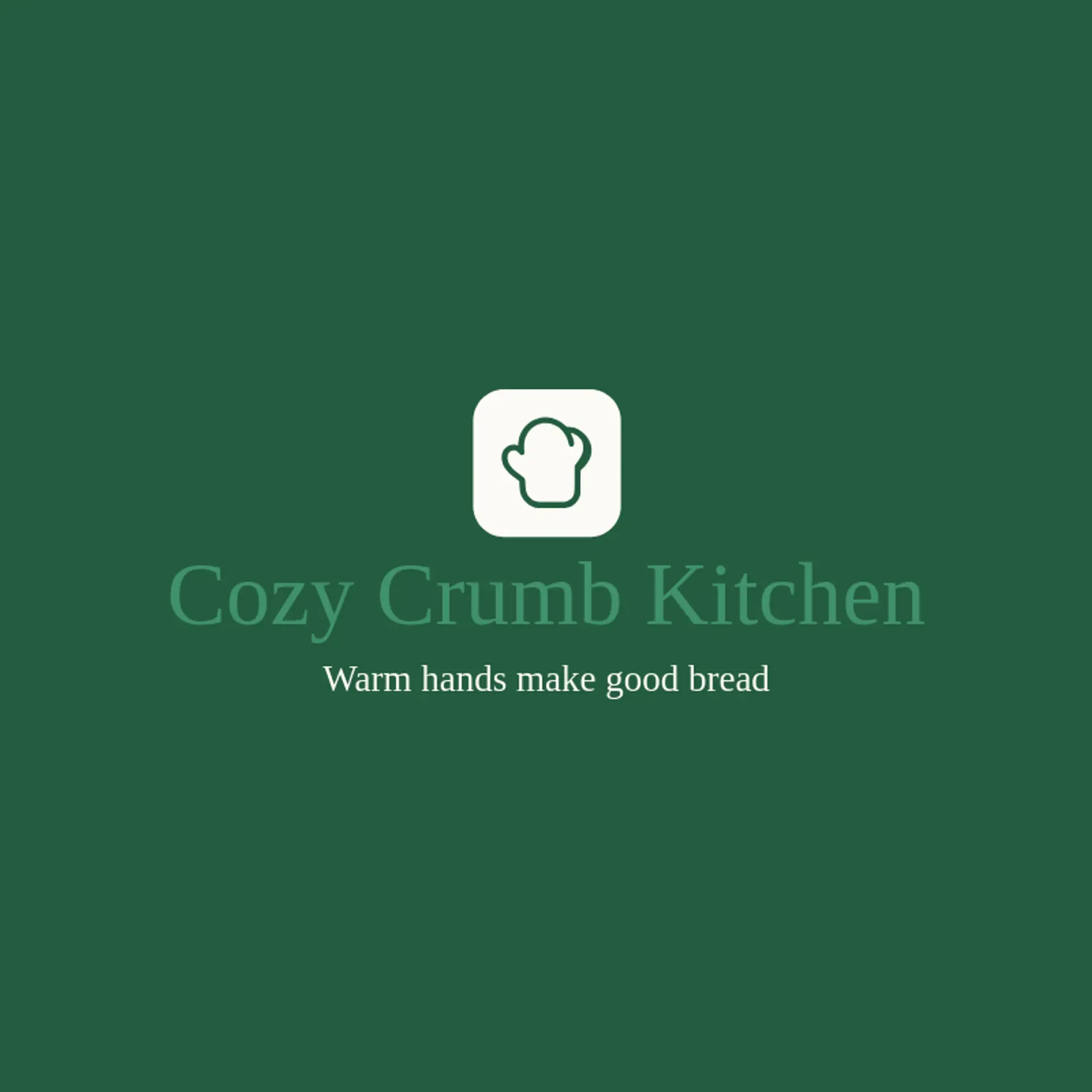 Cozy Crumb Kitchen logo for bread