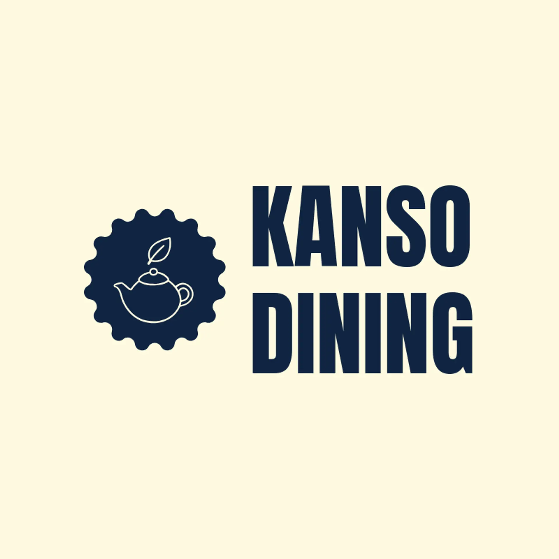 Kanso Dining logo for japanese