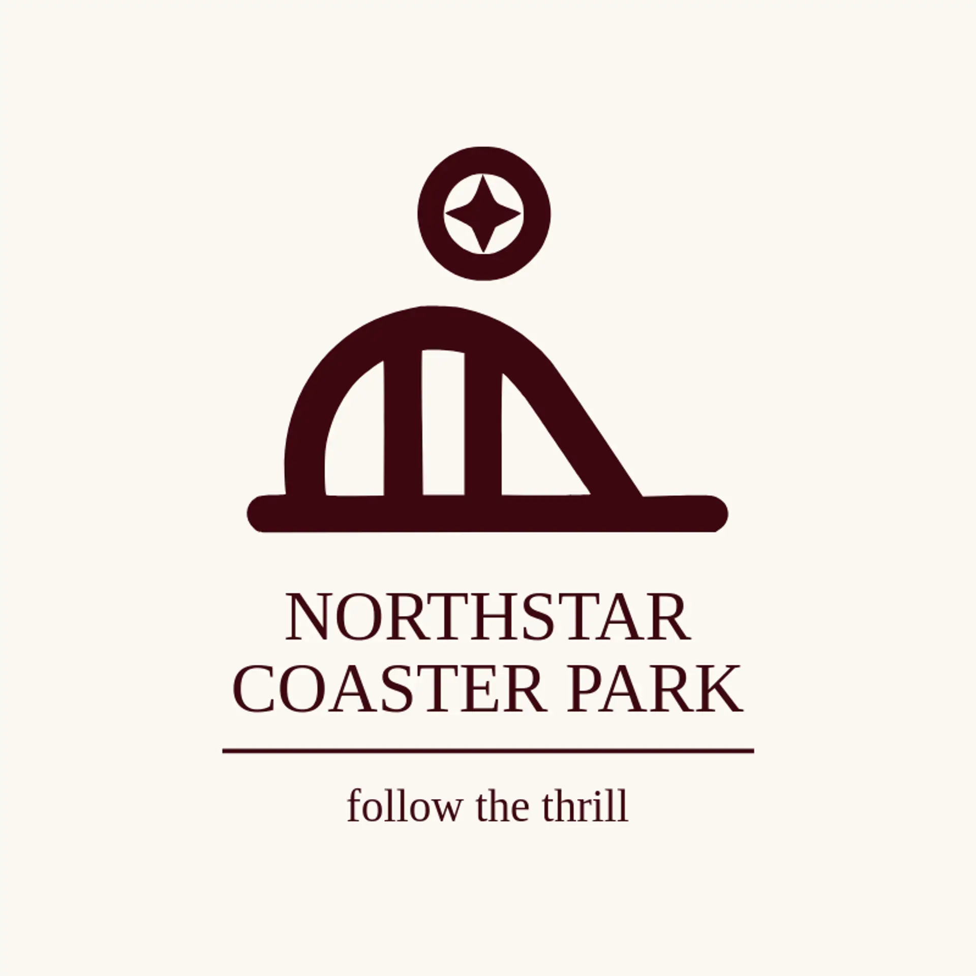 Northstar Coaster Park logo for roller coaster