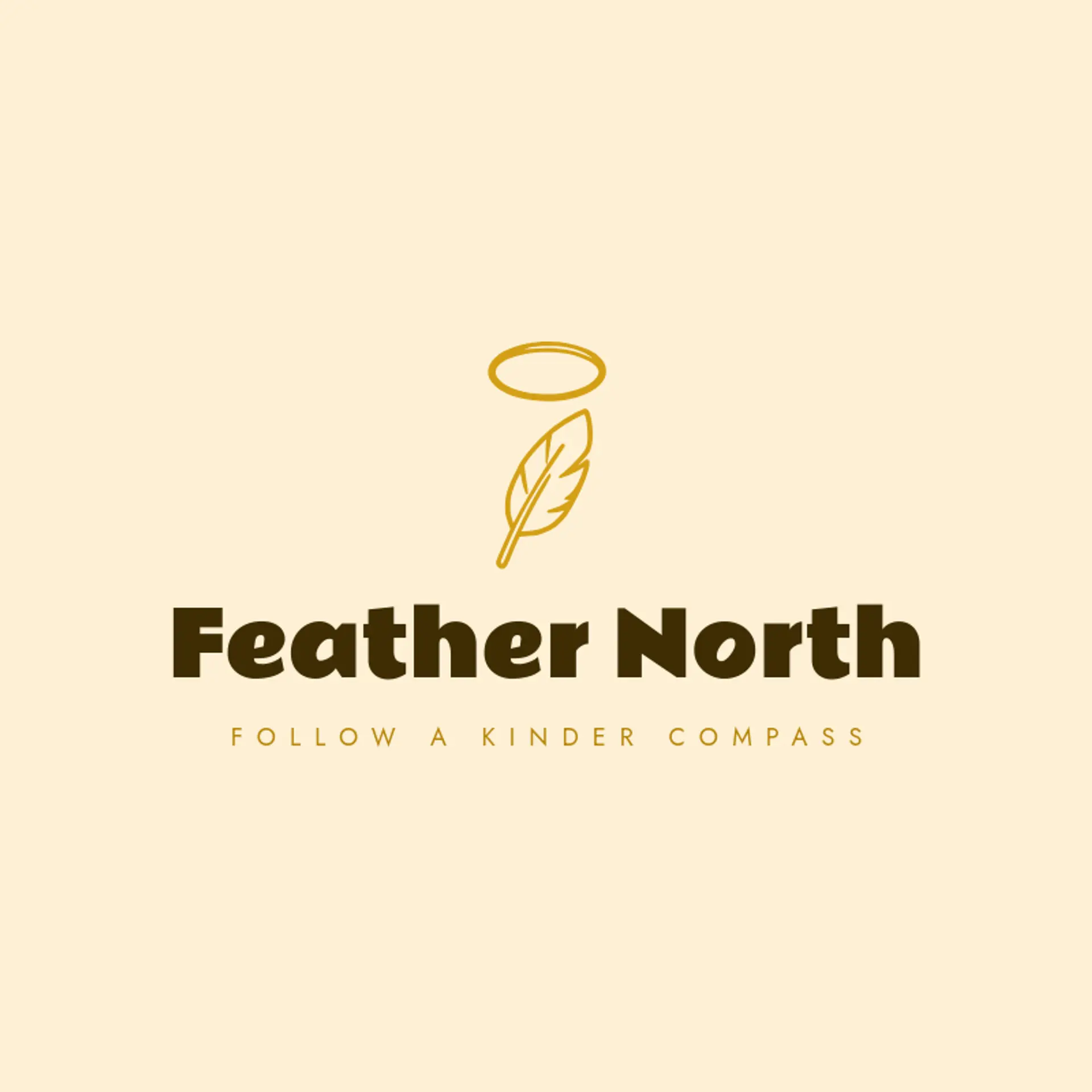 Feather North logo for angel
