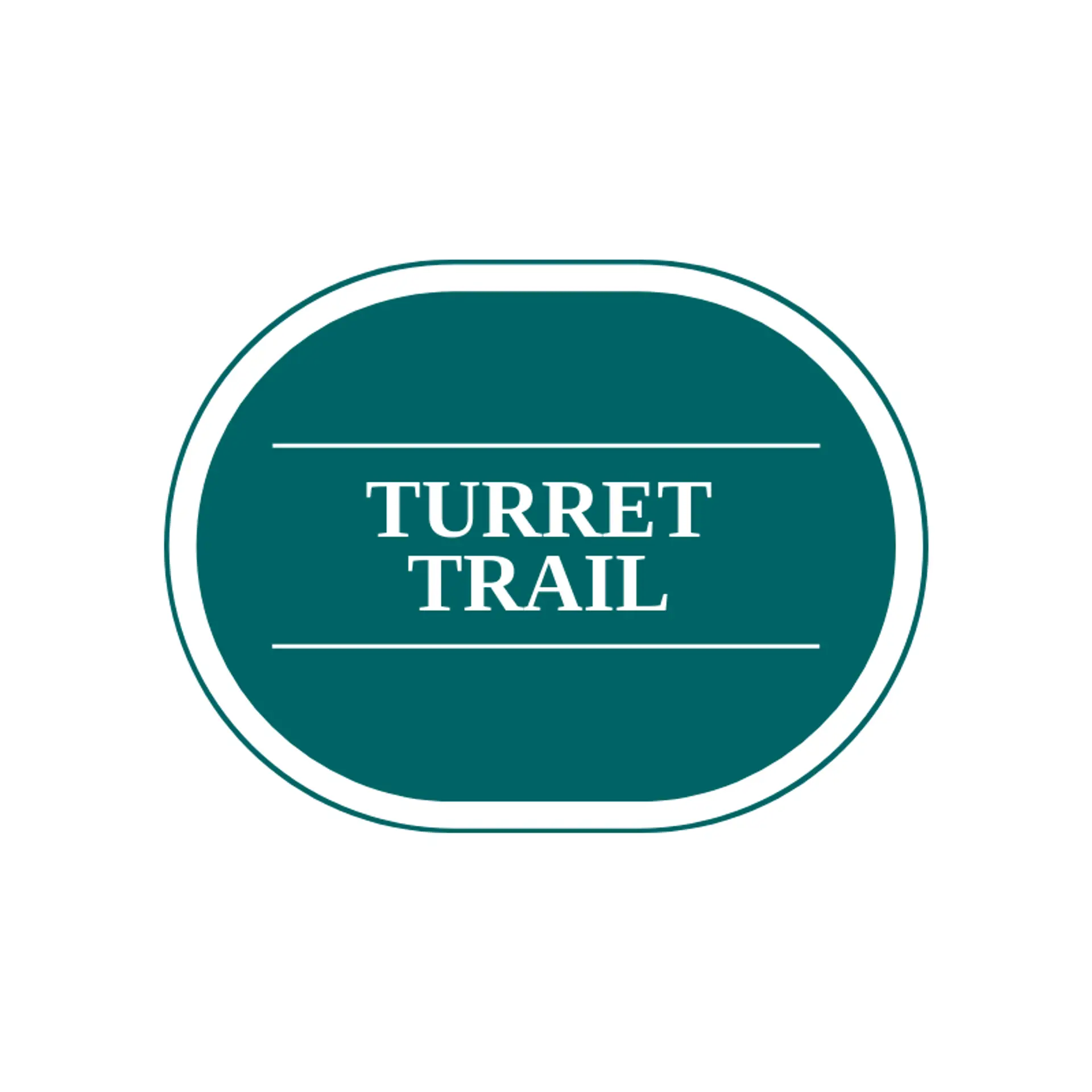 Turret Trail logo for tank
