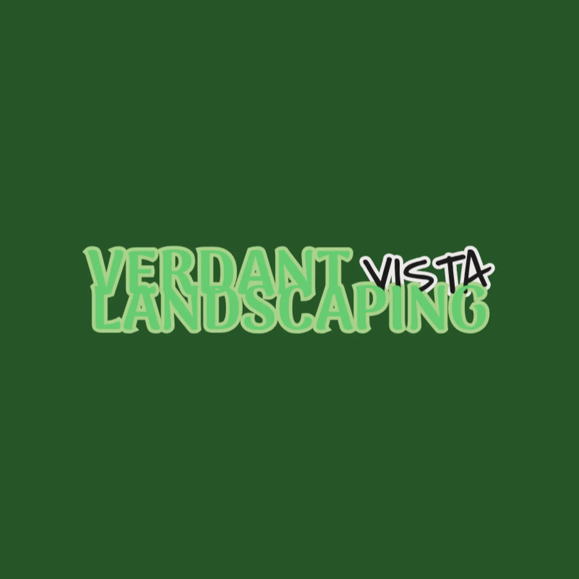 Verdant Vista Landscaping logo for landscaping