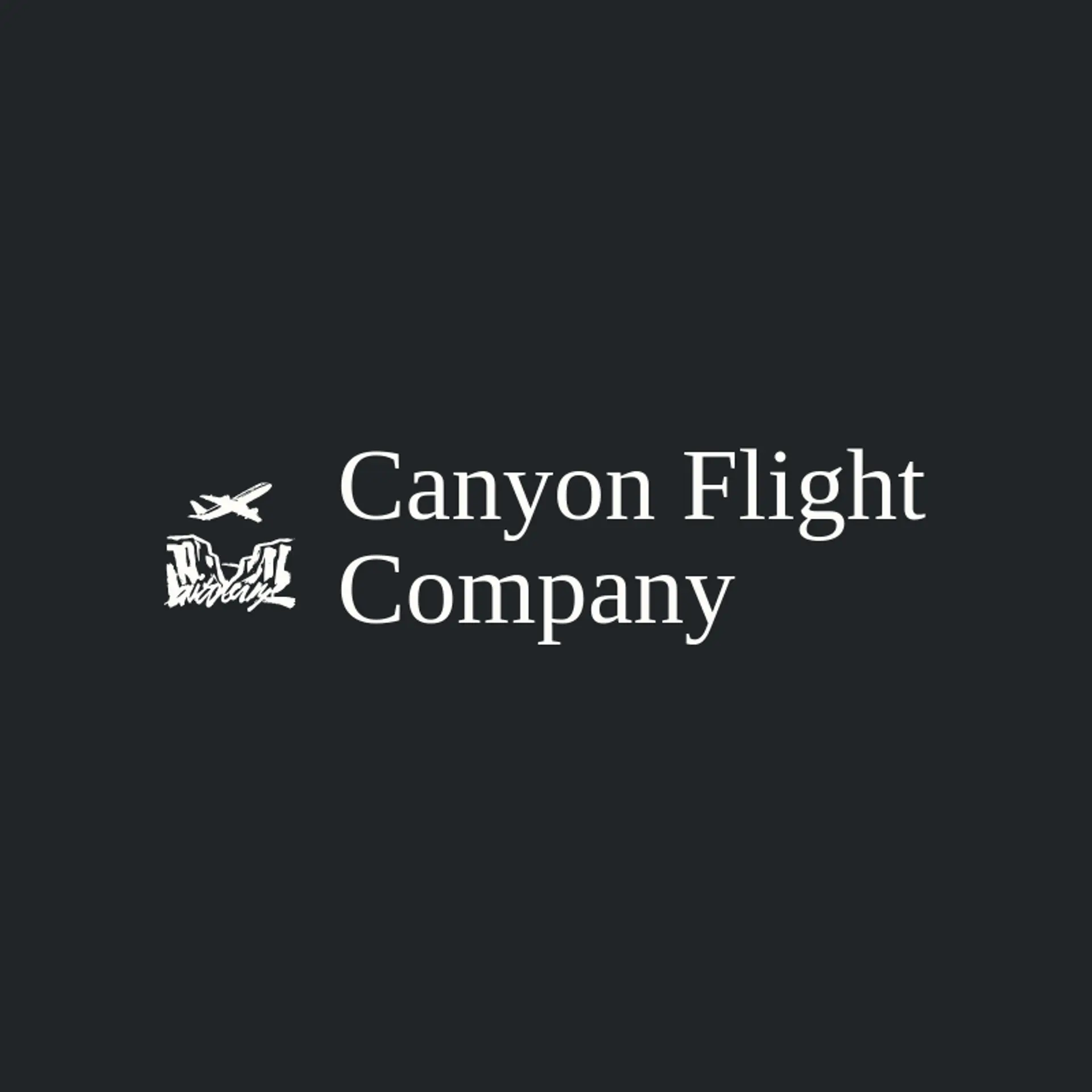 Canyon Flight Company logo for flight
