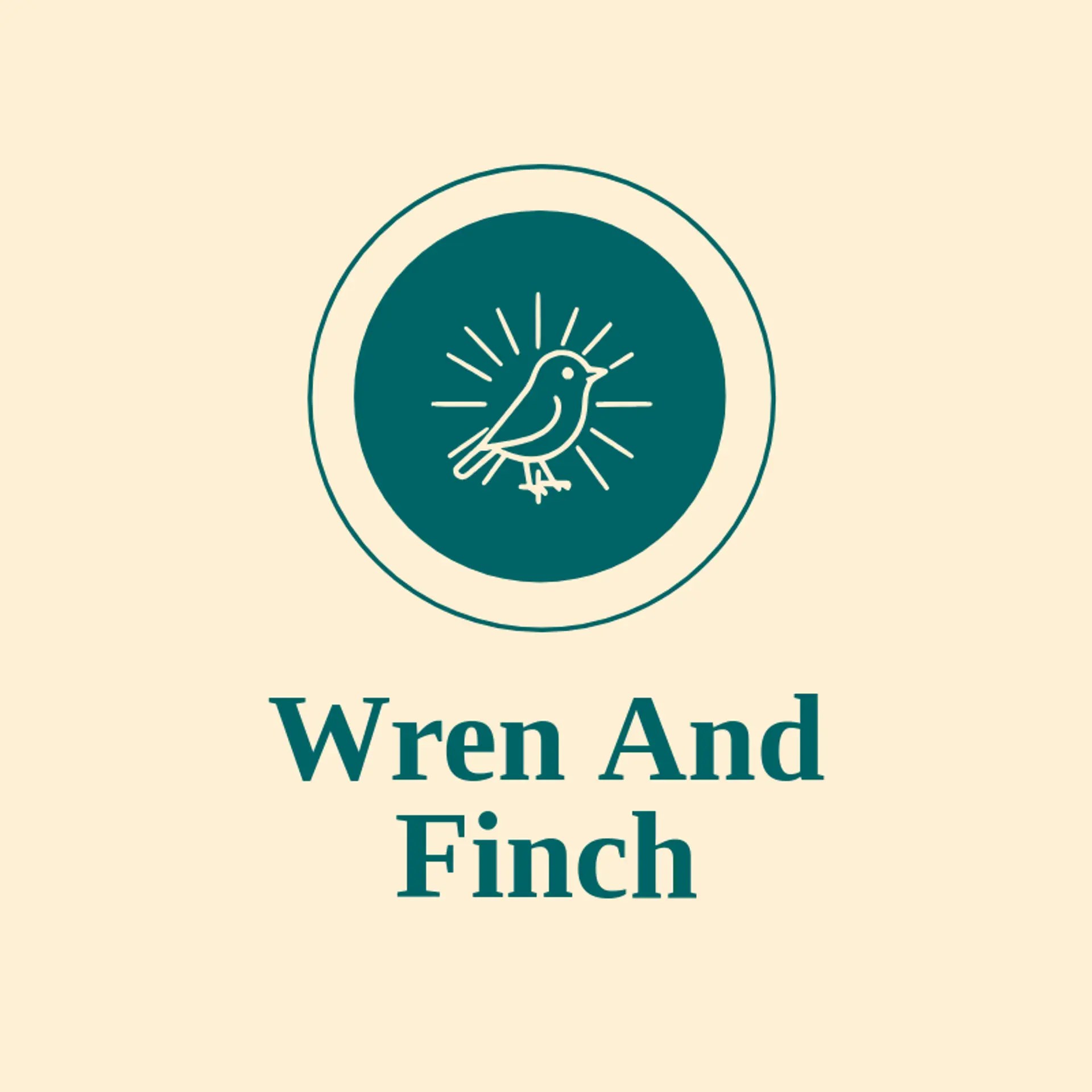Wren and Finch logo for finch