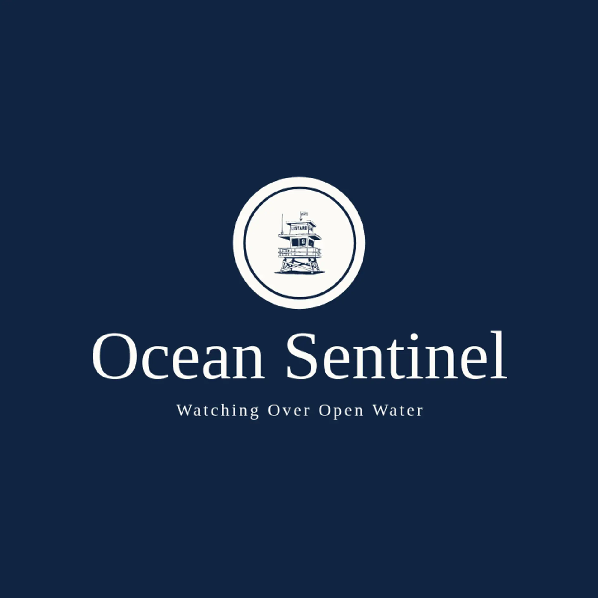 Ocean Sentinel logo for coast guard