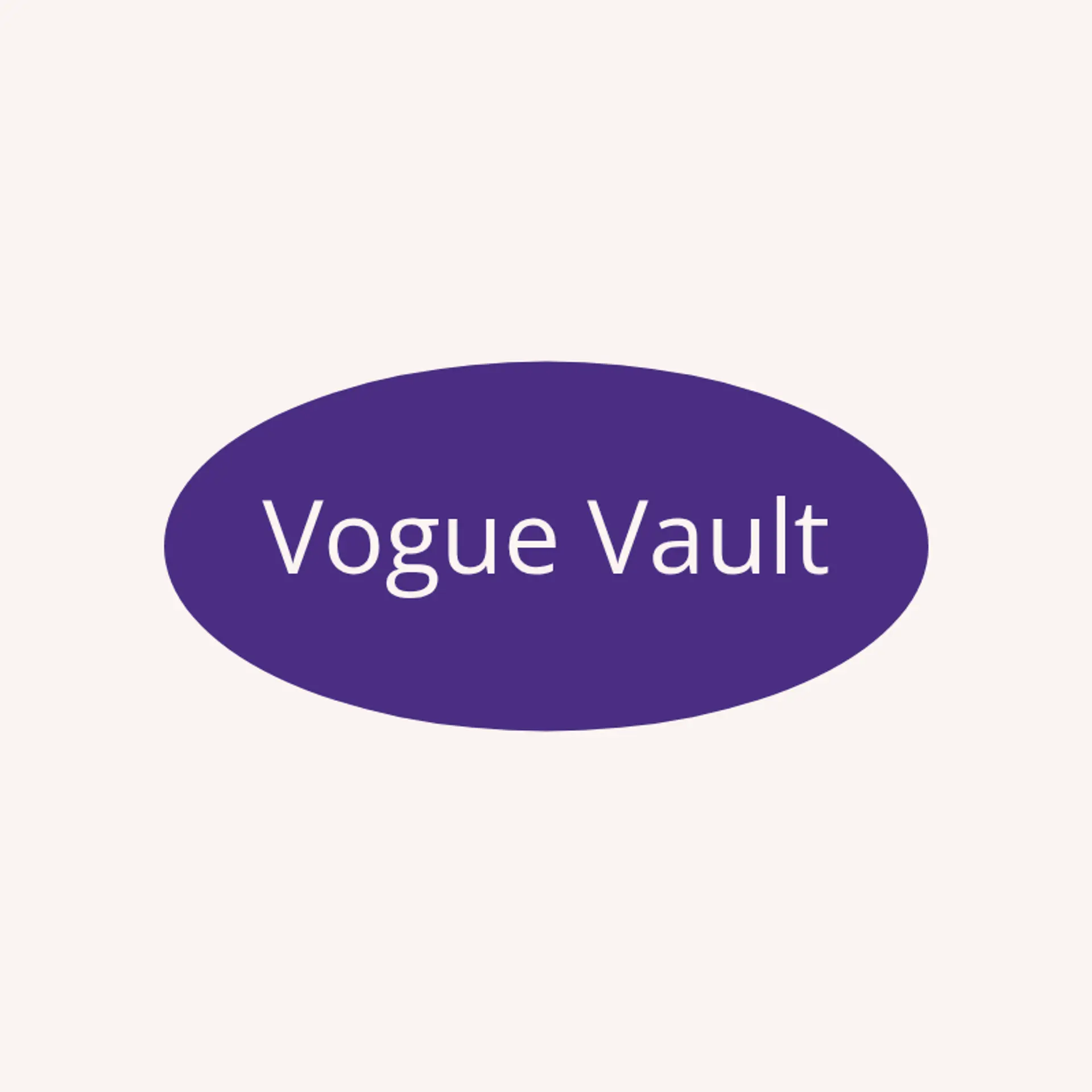 Vogue Vault logo for fashion accessories