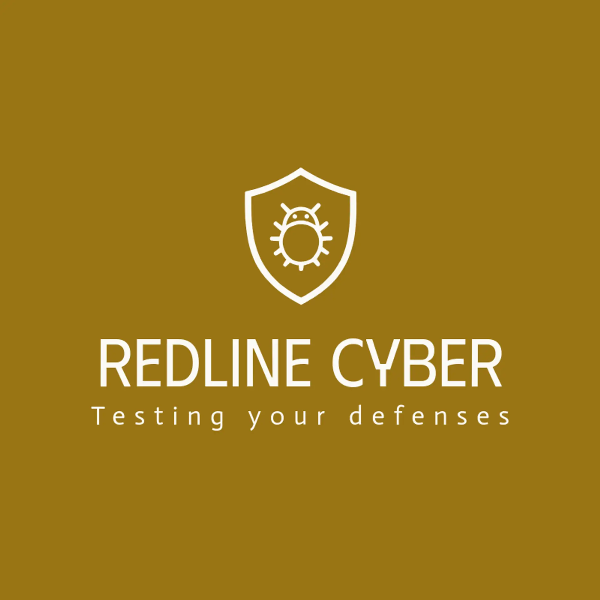Redline Cyber logo for cybersecurity