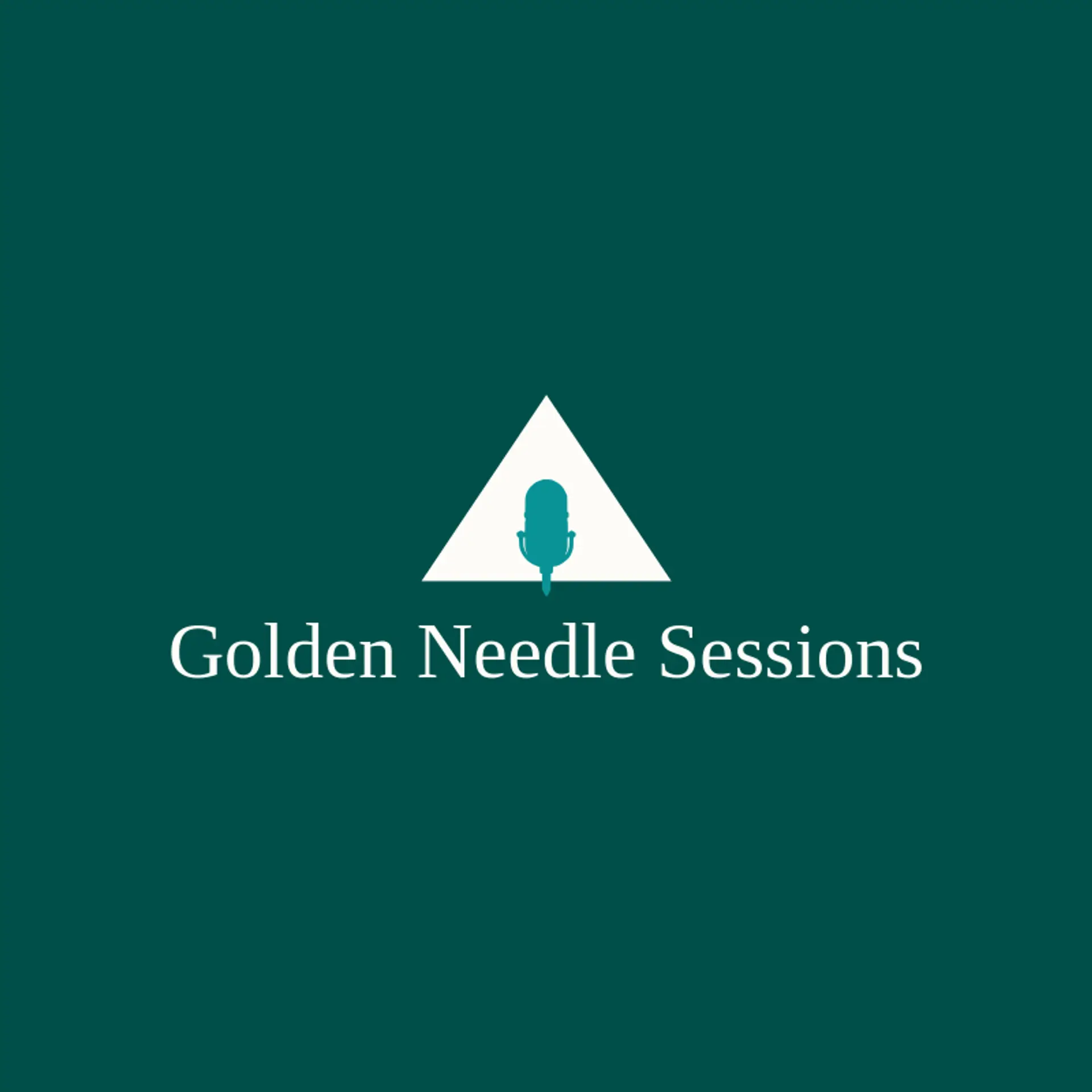Golden Needle Sessions logo for recording