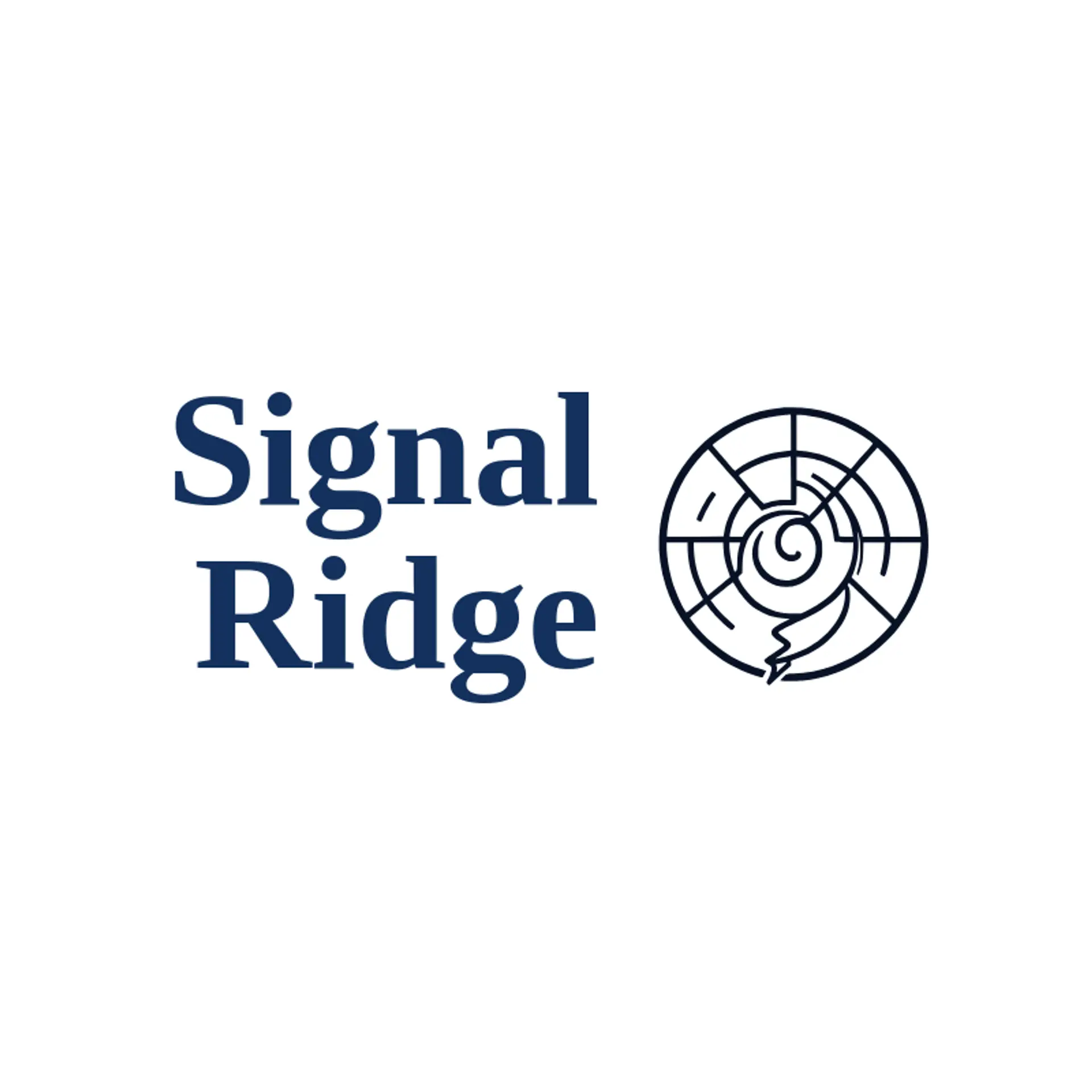 Signal Ridge logo for tornado