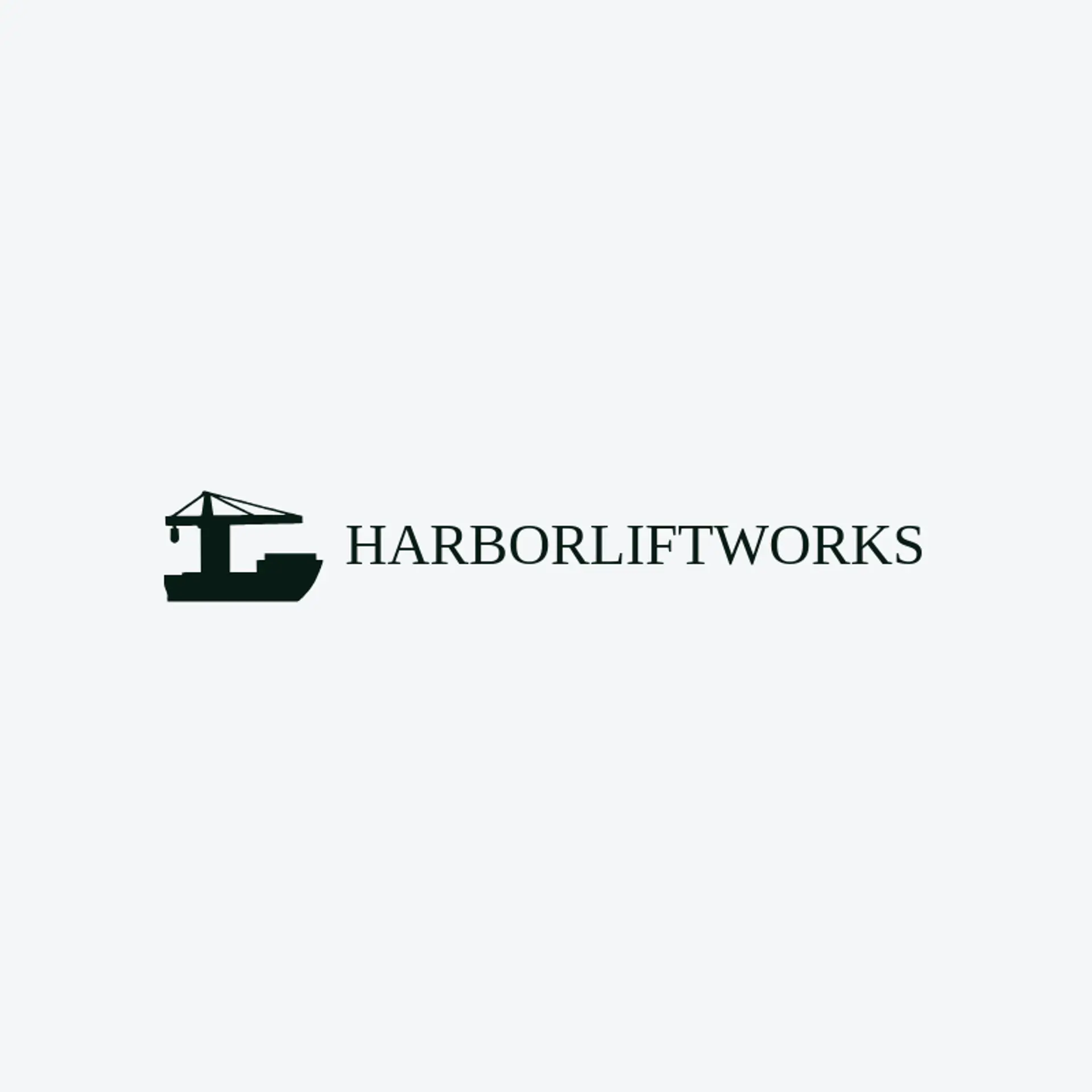 Harbor Lift Works logo for logistics