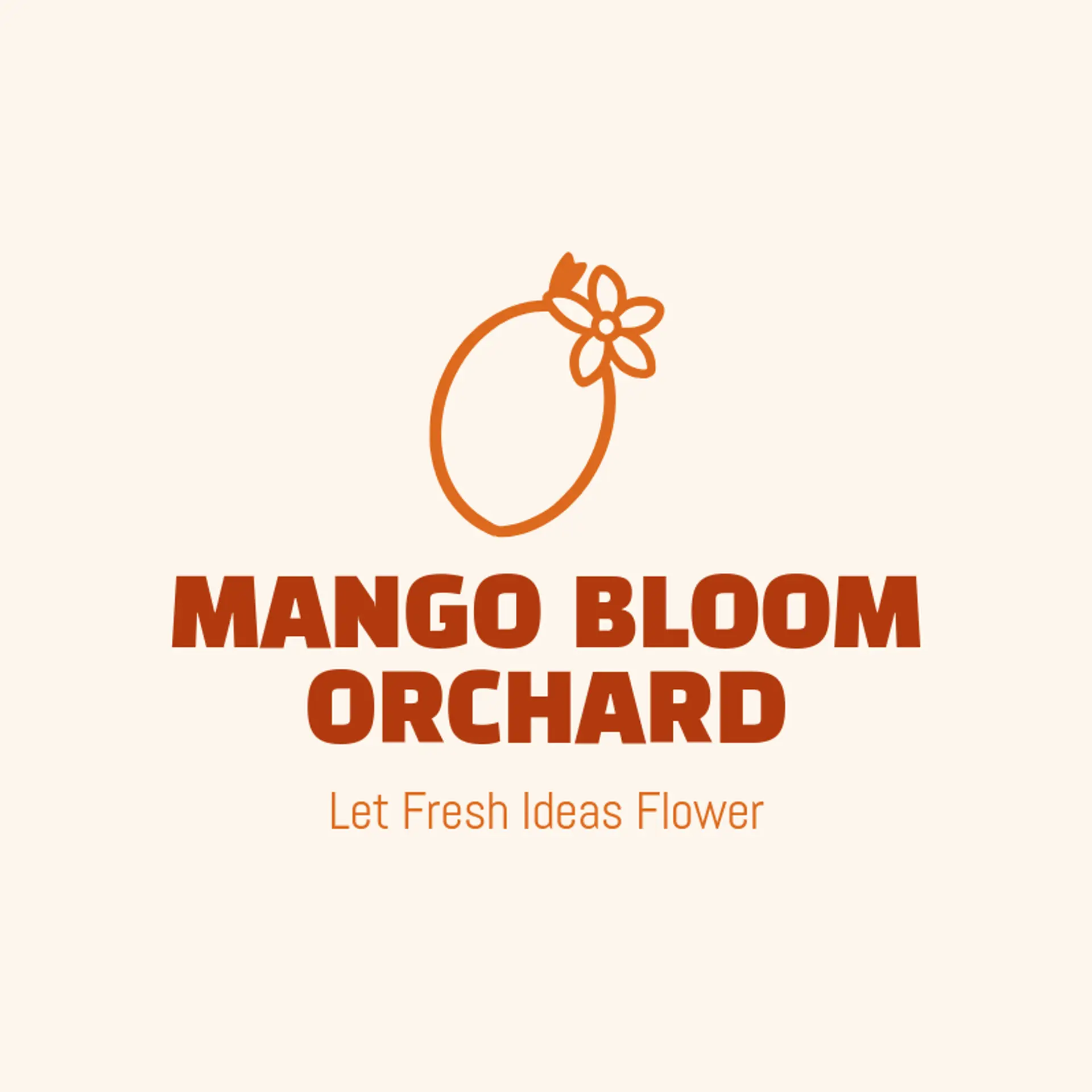 Mango Bloom Orchard logo for mango