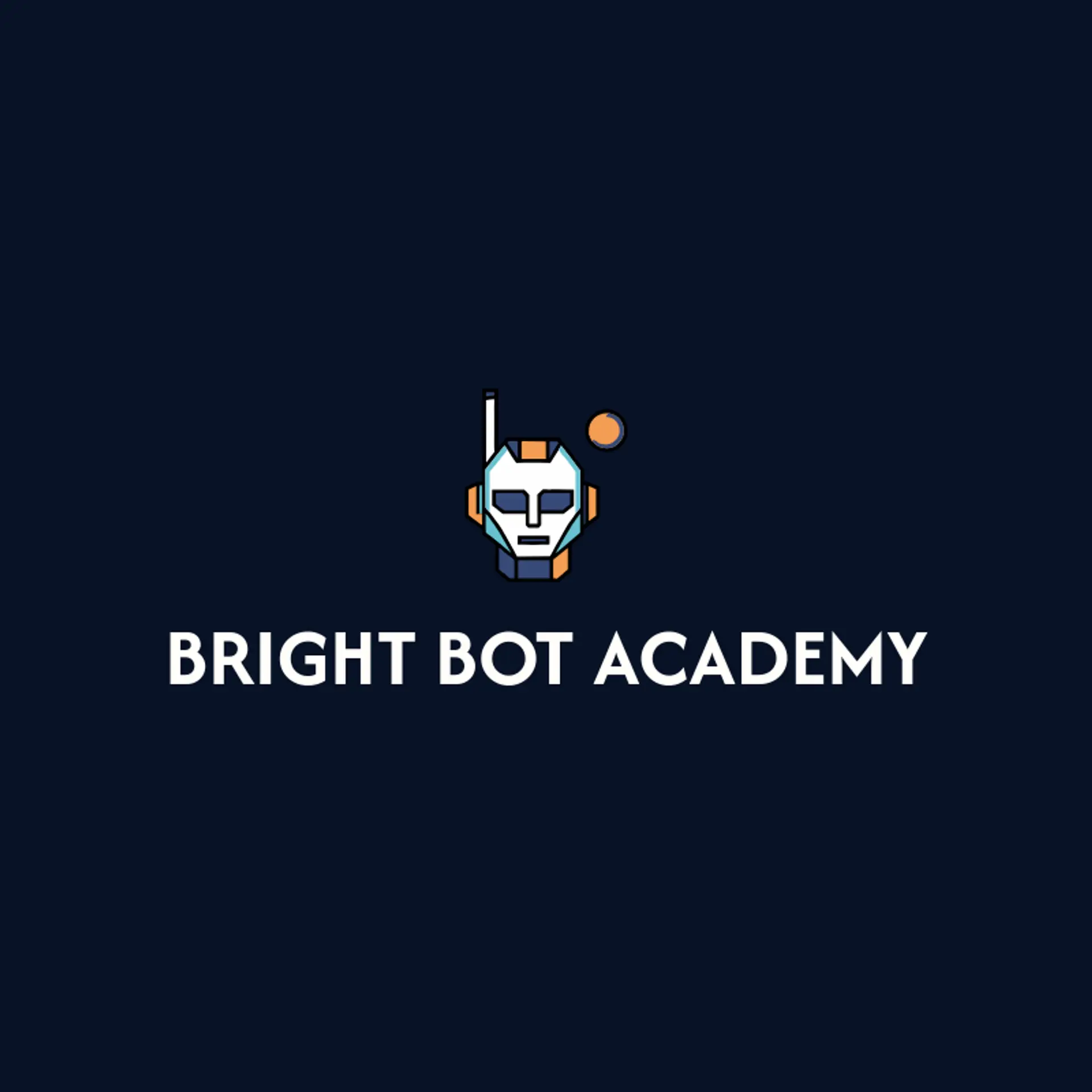 Bright Bot Academy logo for robot