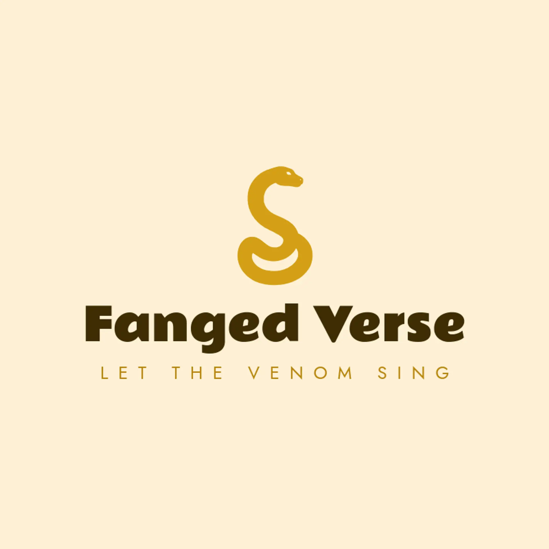 Fanged Verse logo for death metal