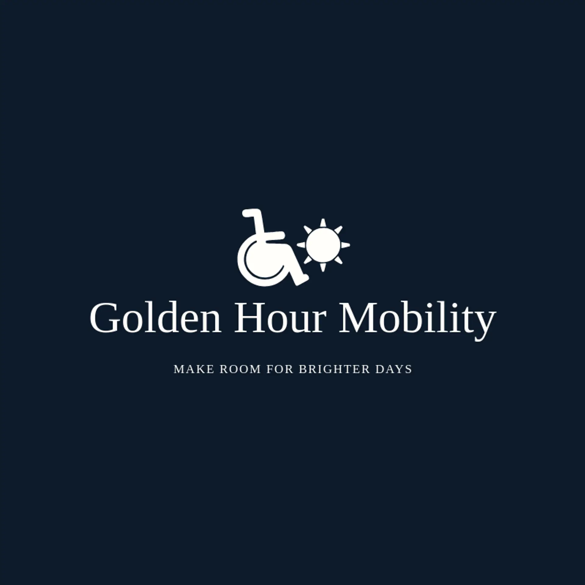 Golden Hour Mobility logo for wheelchair