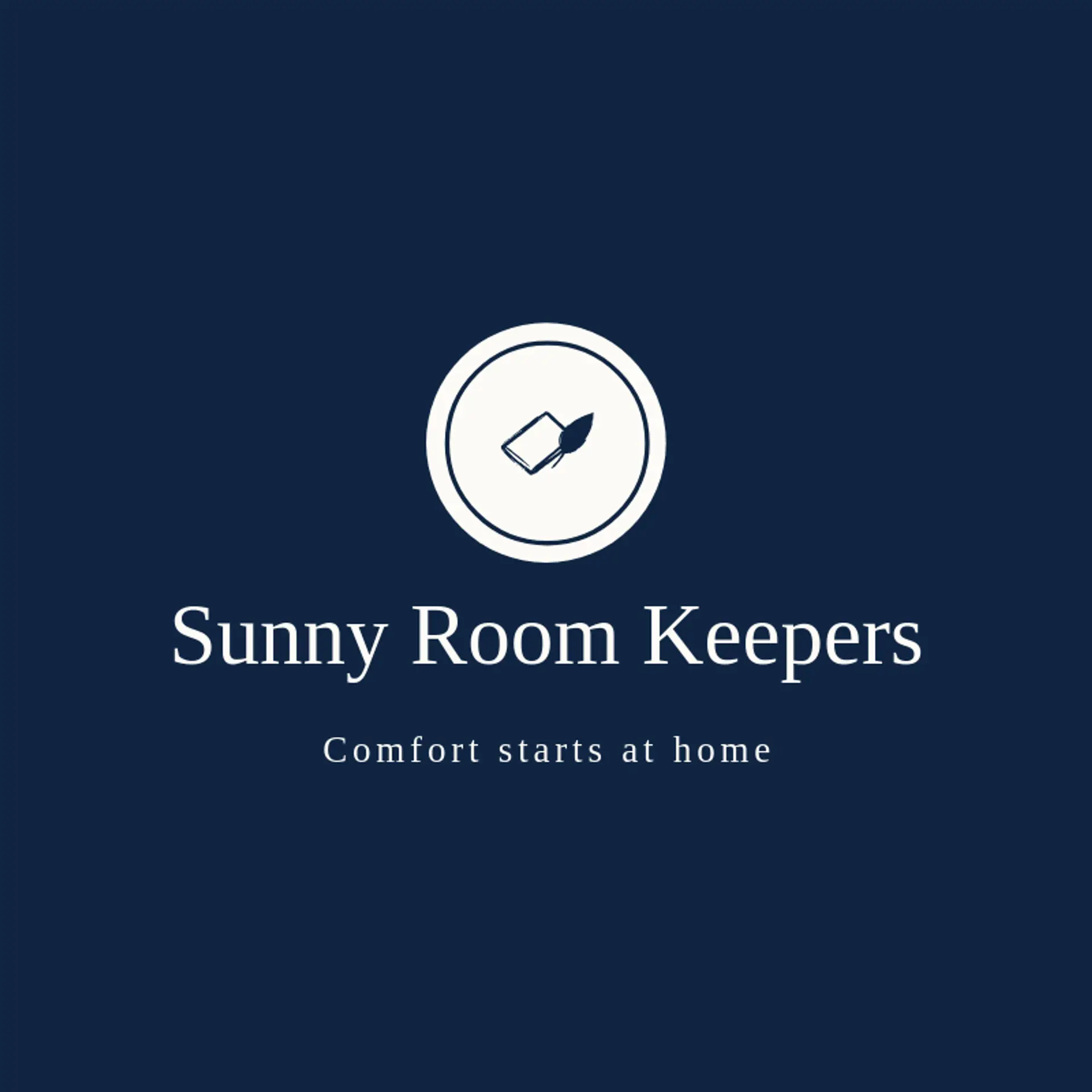 Sunny Room Keepers logo for housekeeping