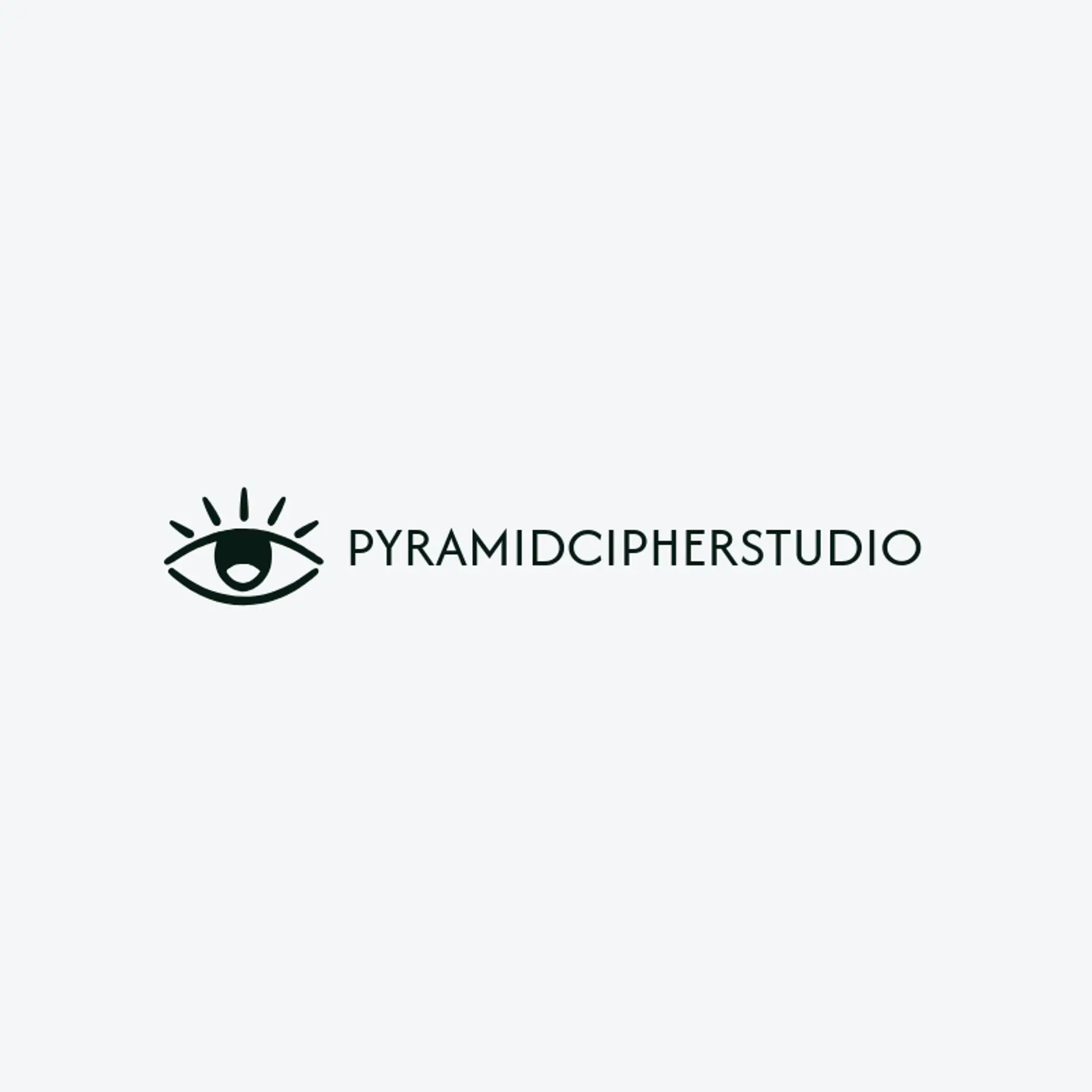 Pyramid Cipher Studio logo for illuminati